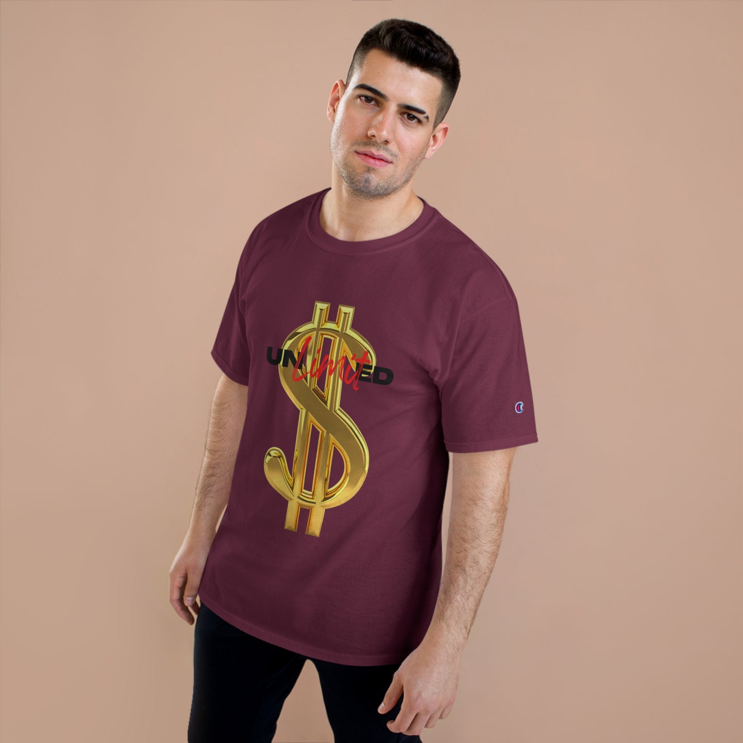 Unlimited Money Champion T-Shirt - Trendy Casual Wear for Hustlers