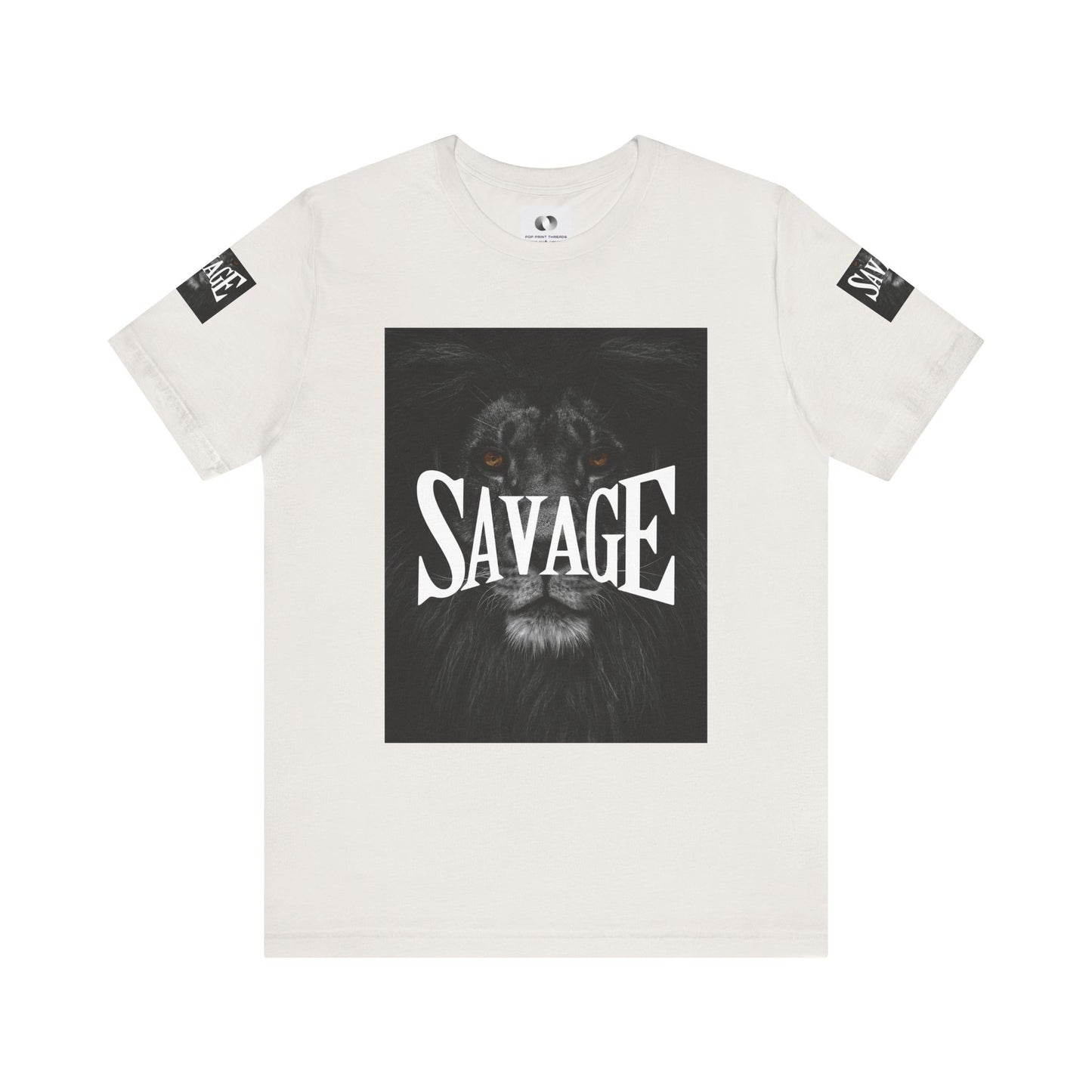 Savage Lion Graphic Tee - Unisex Short Sleeve Shirt