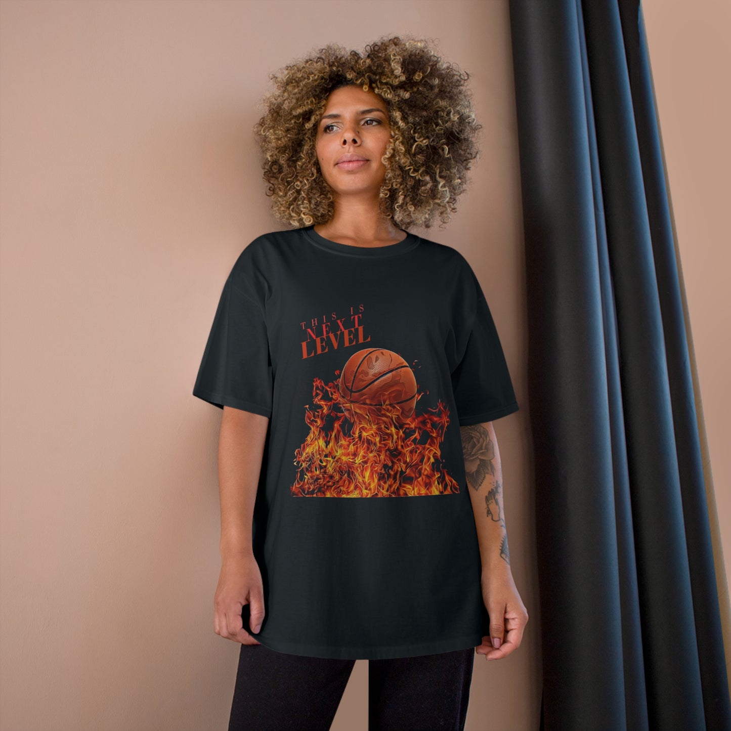 This Is The Next Level Basketball T-Shirt | Champion Graphic Tee for Sports Enthusiasts