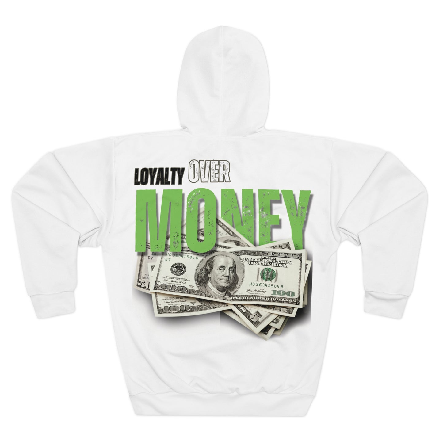 Loyalty Over Money Unisex Pullover Hoodie - Stylish Streetwear for Trendsetters