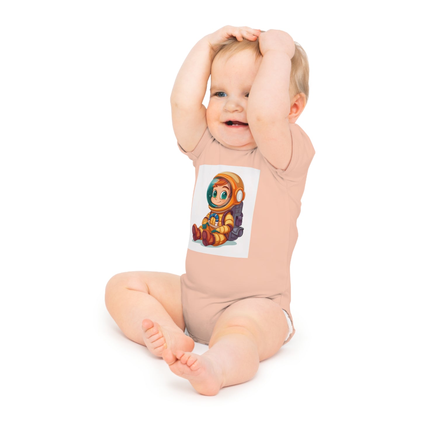 Cute Astronaut Baby Bodysuit - Adorable Infant Outfit for Baby Shower Gifts