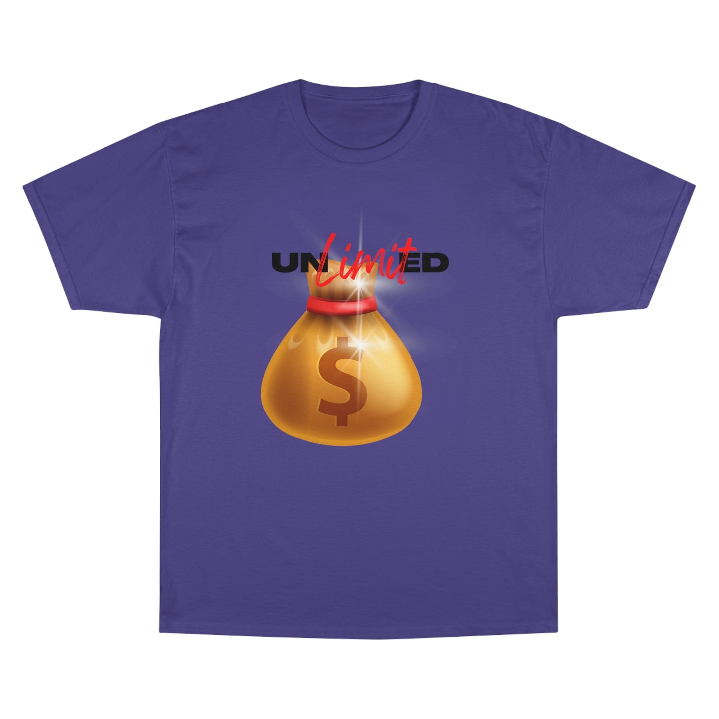 Unlimited Wealth Graphic Champion T-Shirt