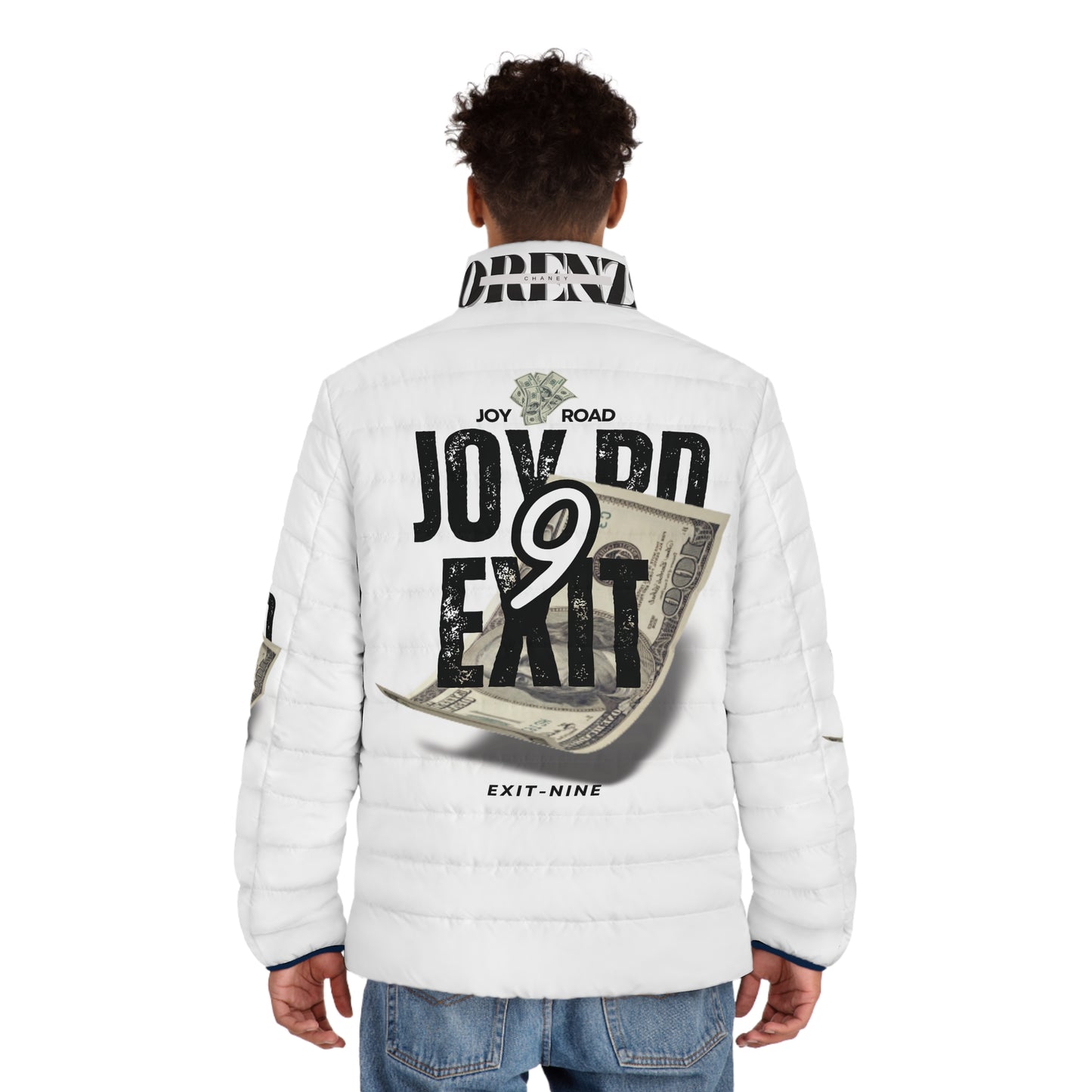 Stylish Joy Road Exit Nine Men's Puffer Jacket - Warm & Trendy Streetwear