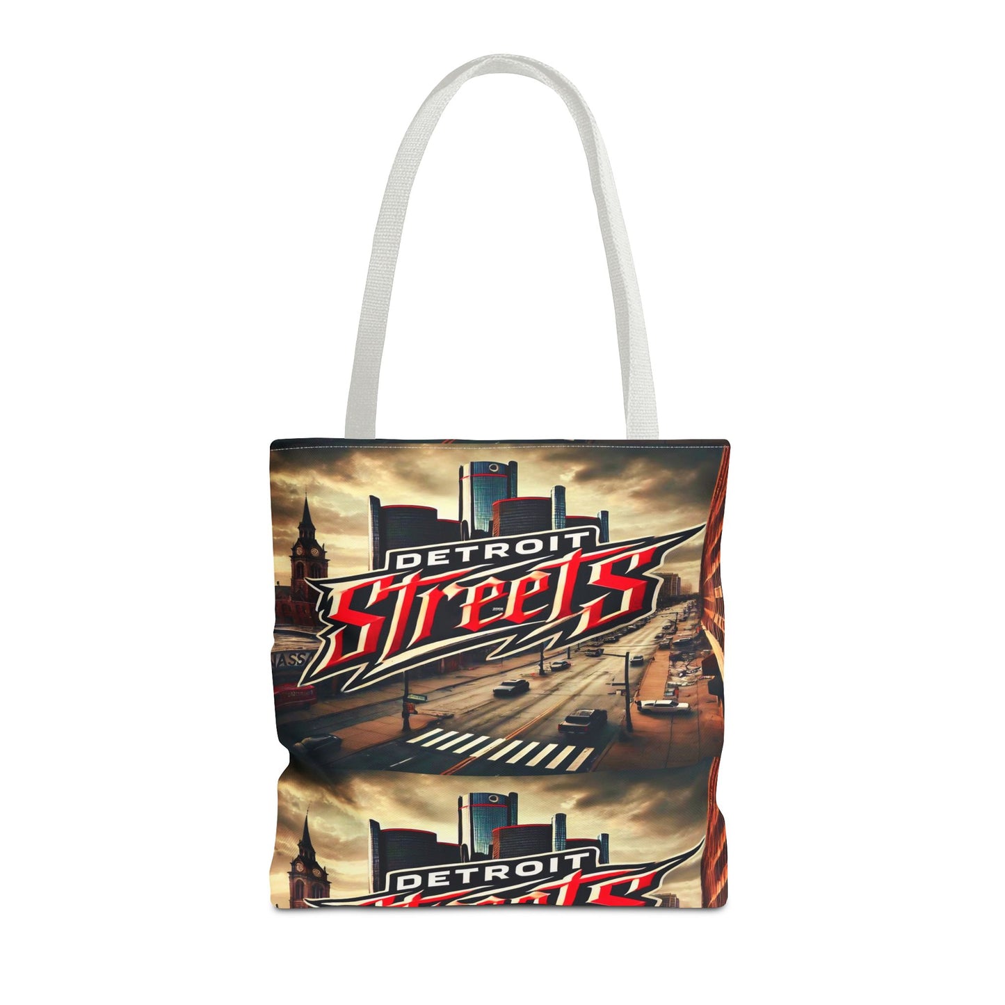 Detroit Streets Tote Bag - Stylish Urban Carryall for City Lovers