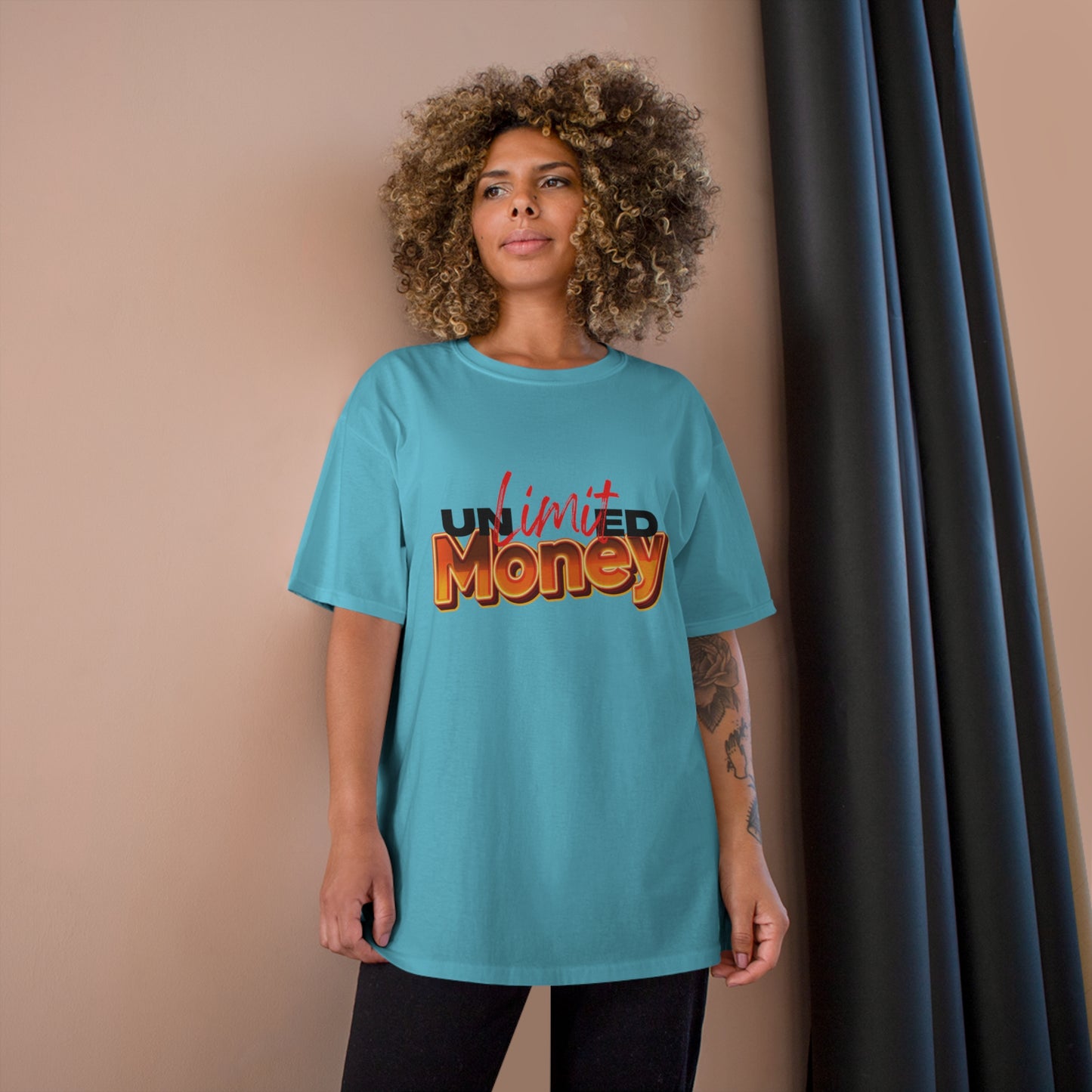 Champion T-Shirt - Unlimited Money Graphic Tee for Trendsetters