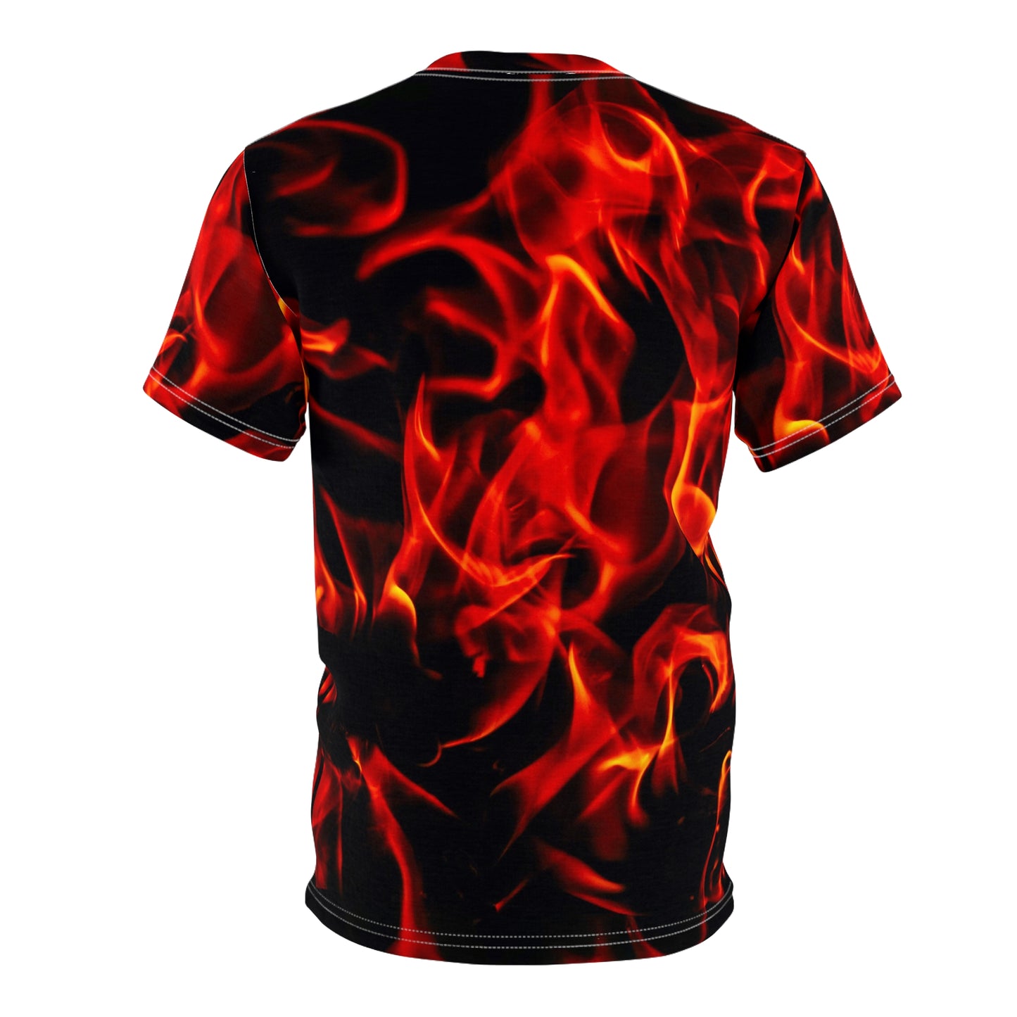 Fiery Flames Unisex Tee - Bold Graphic T-Shirt for Fashion Enthusiasts