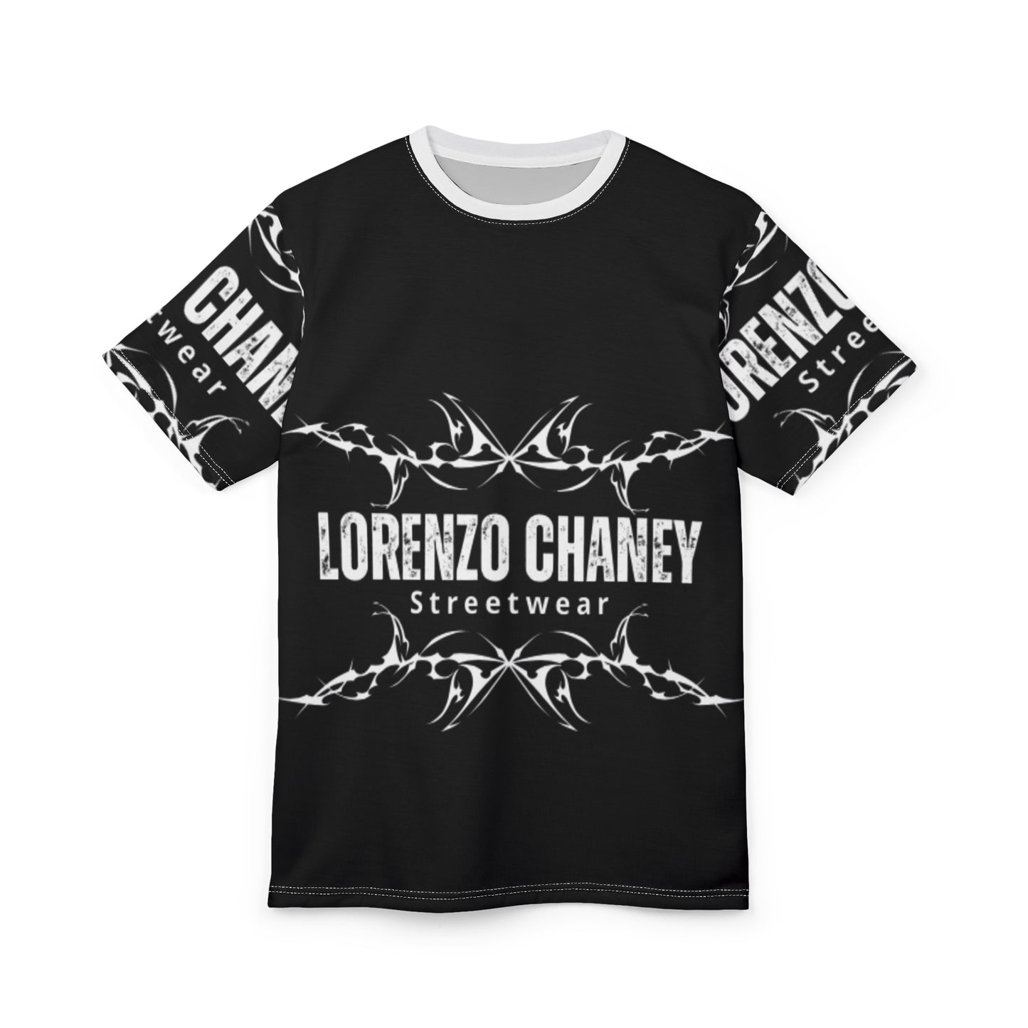 Lorenzo Chaney Streetwear Unisex Cut & Sew Tee - Stylish Urban Graphic T-Shirt