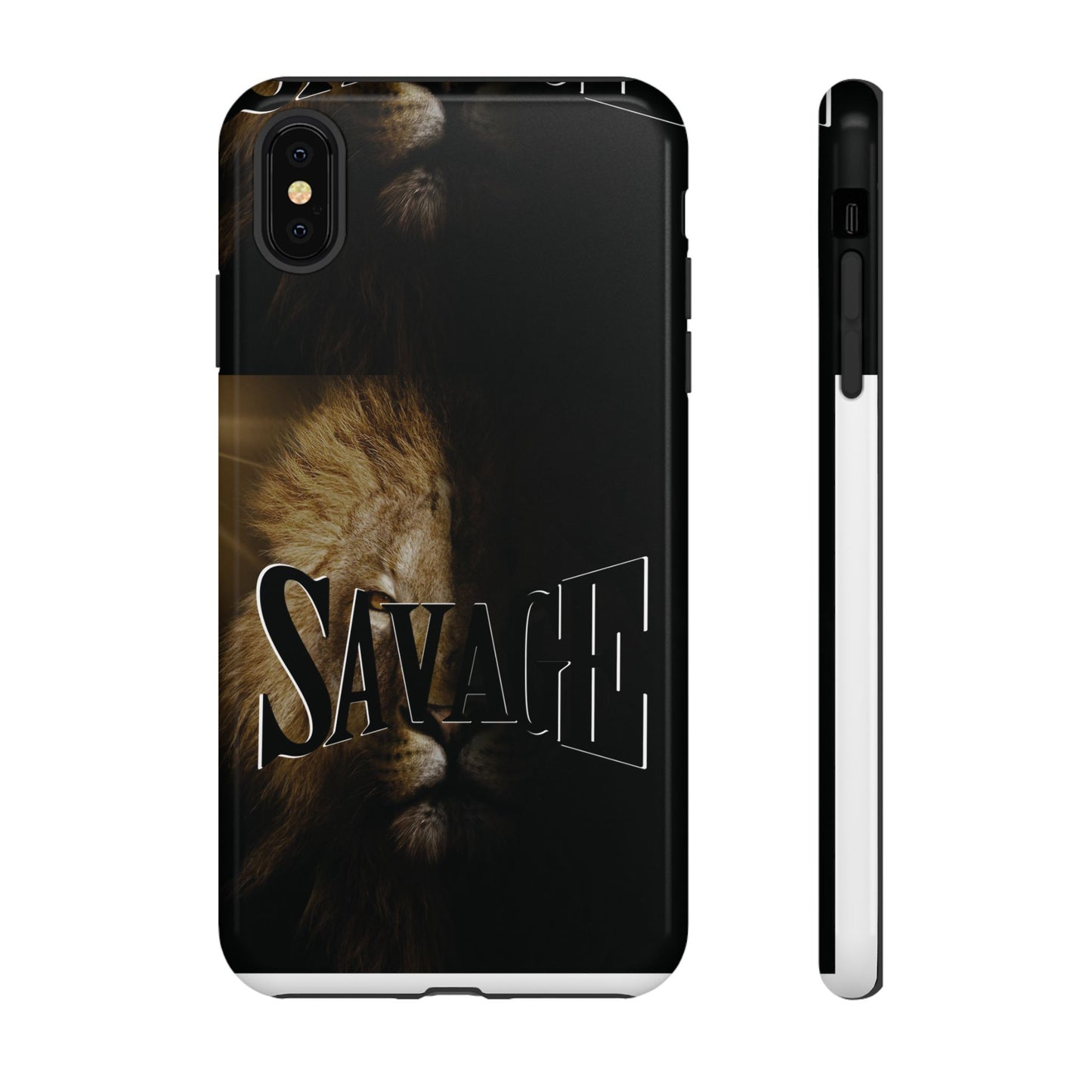 Savage Lion Phone Case - Tough & Stylish Protection