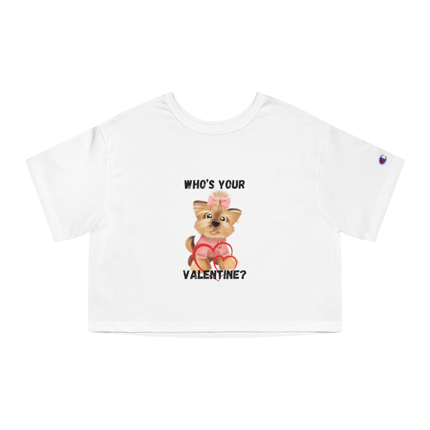 Valentine Champion Women's Heritage Cropped T-Shirt