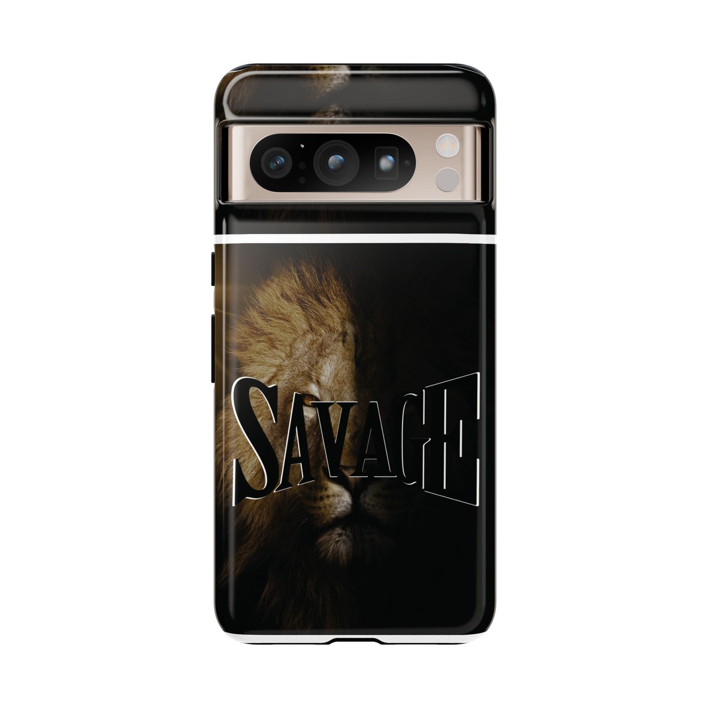 Savage Lion Phone Case - Tough & Stylish Protection