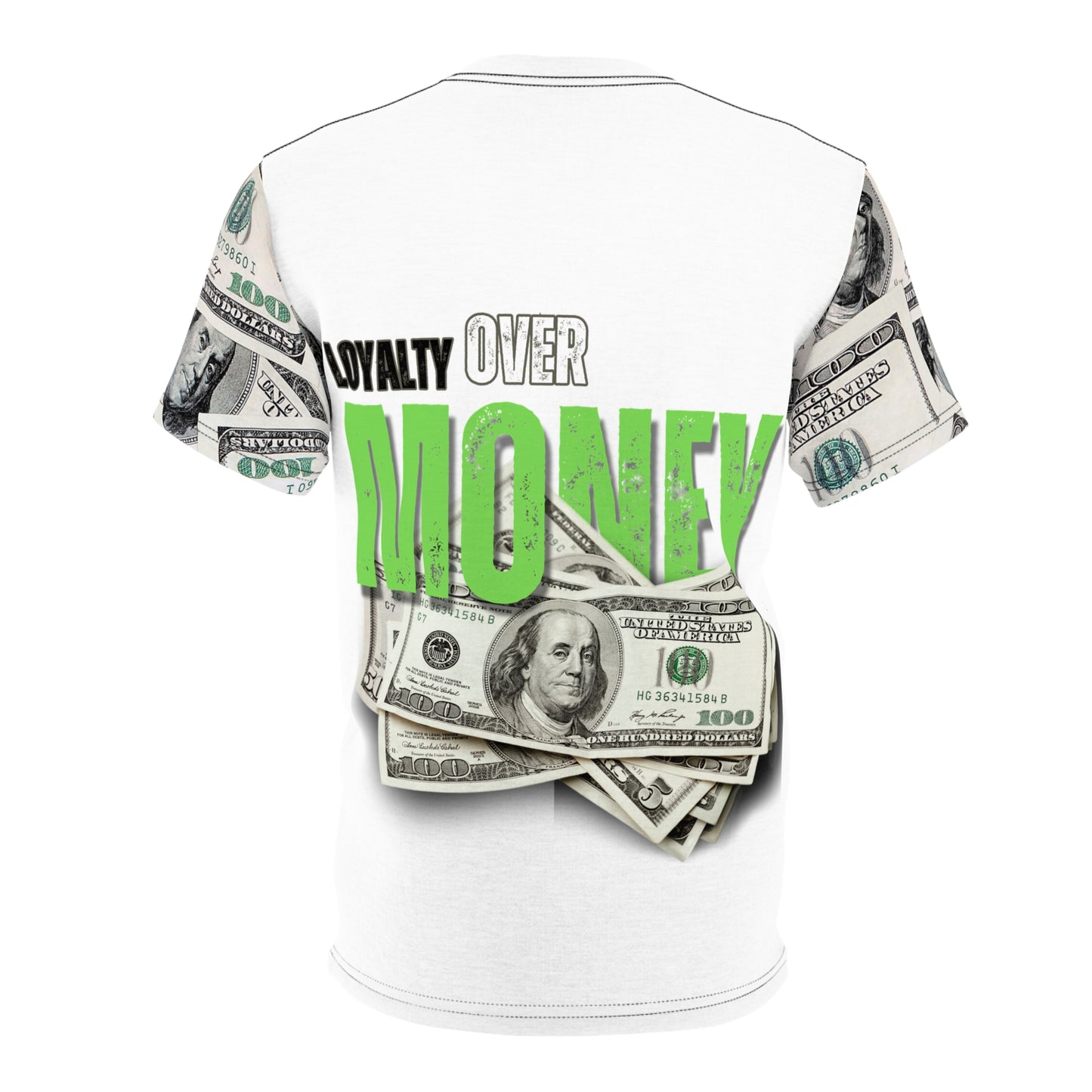 Loyalty Over Money Unisex Cut & Sew Tee - Statement T-Shirt for Confident Individuals