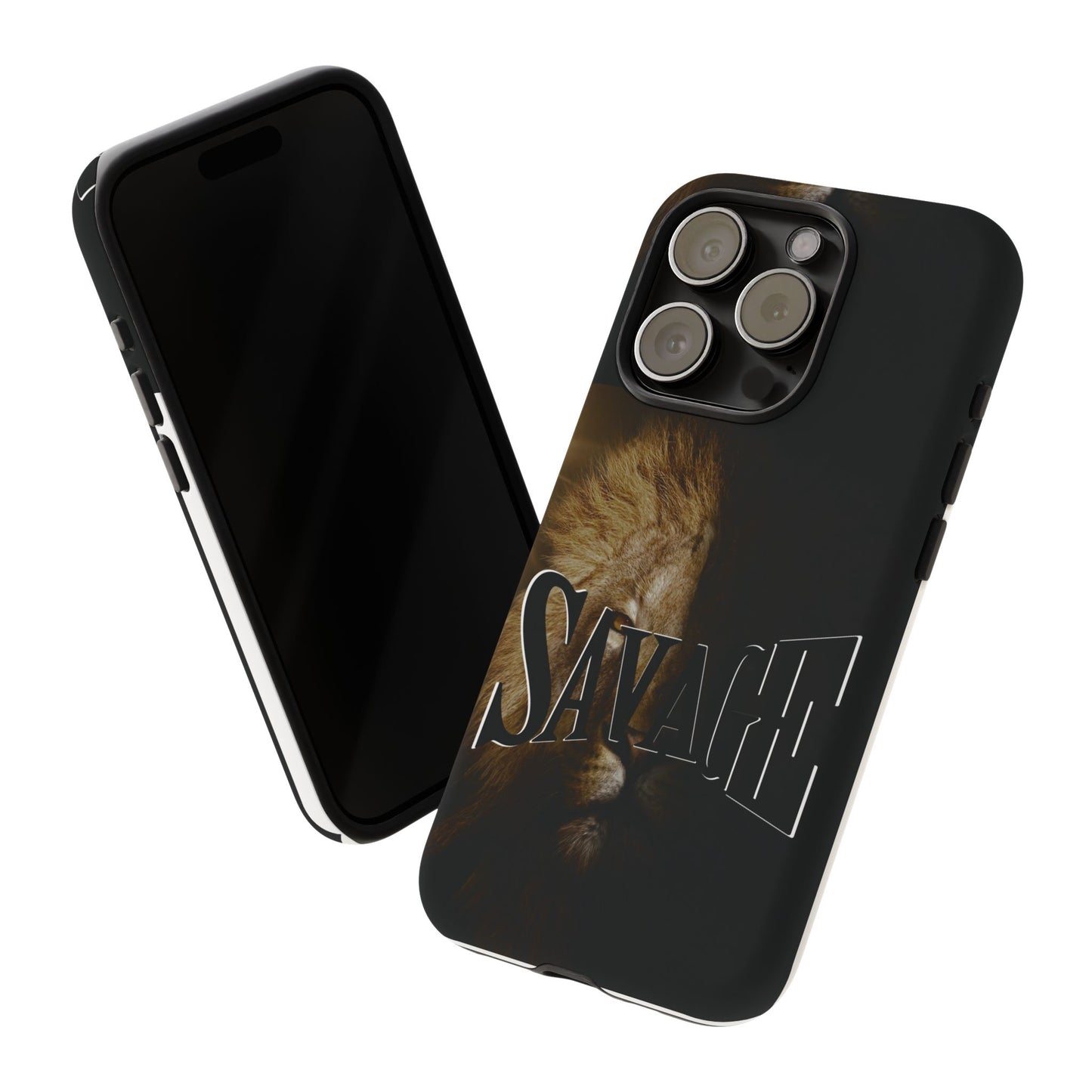 Savage Lion Phone Case - Tough & Stylish Protection