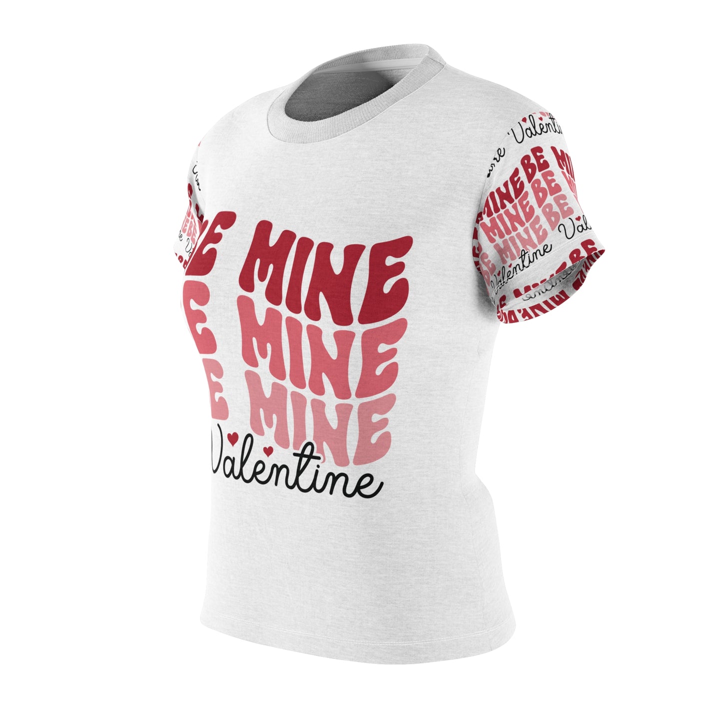 Valentine's Day Women's Tee - 'Be Mine' Print