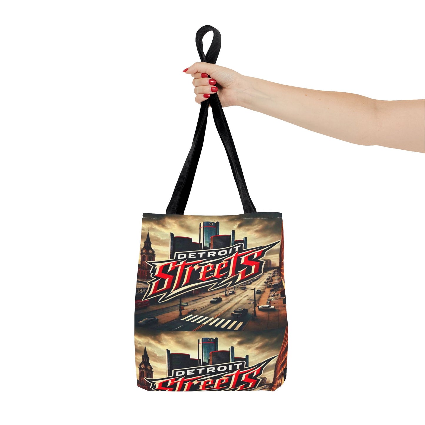 Detroit Streets Tote Bag - Stylish Urban Carryall for City Lovers