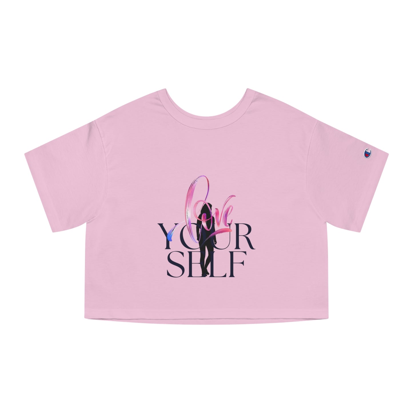 Love Yourself Cropped T-Shirt for Women - Champion Collection