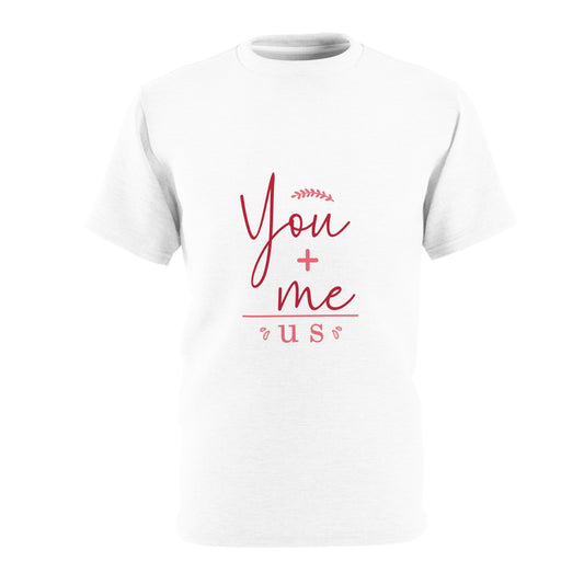 You & Me Unisex Couples Tee - Perfect for Anniversaries and Valentine's Day