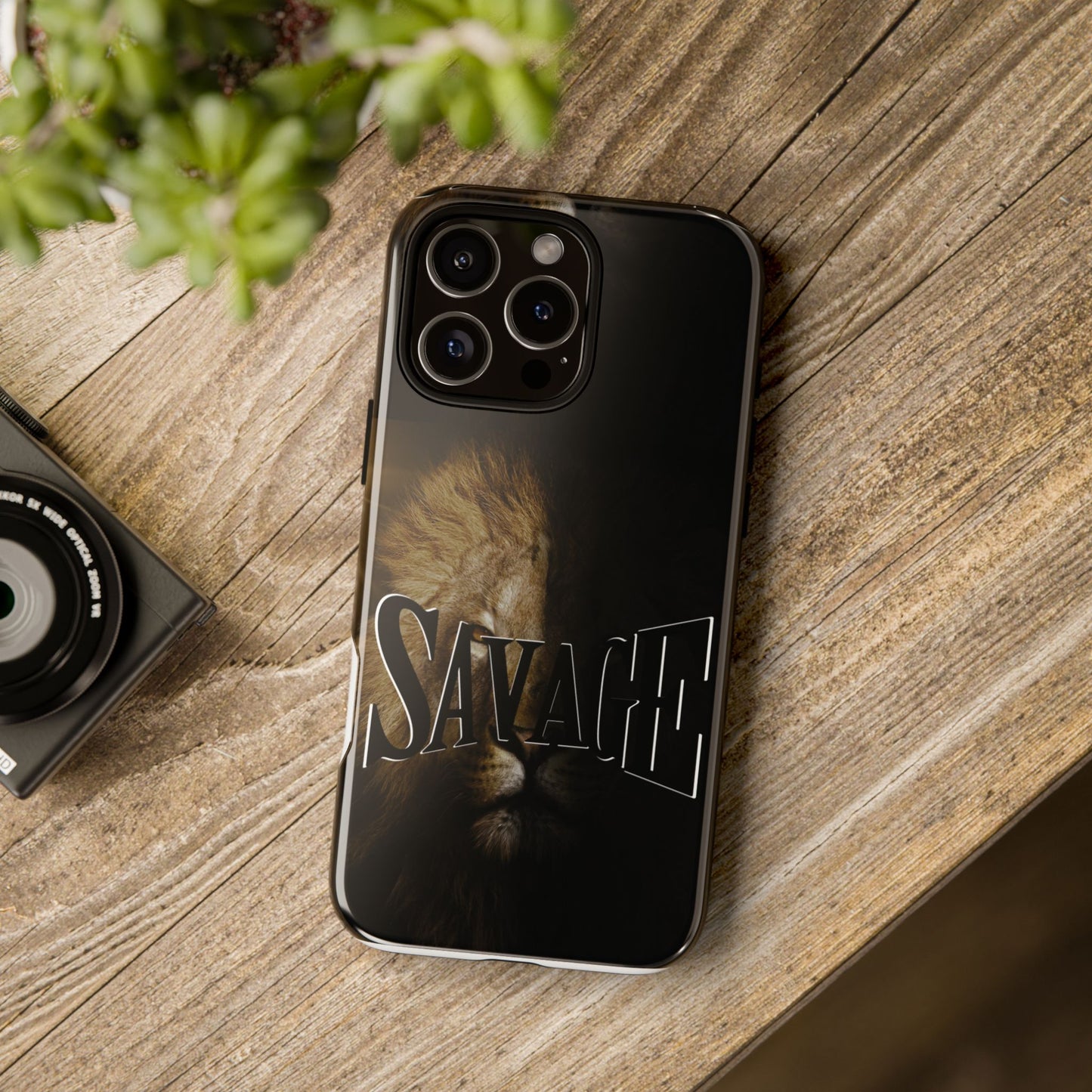 Savage Lion Phone Case - Tough & Stylish Protection