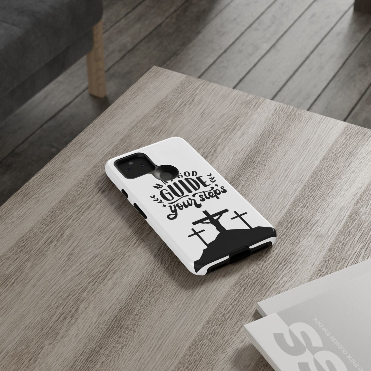 Inspirational Phone Case - "May God Guide Your Steps"