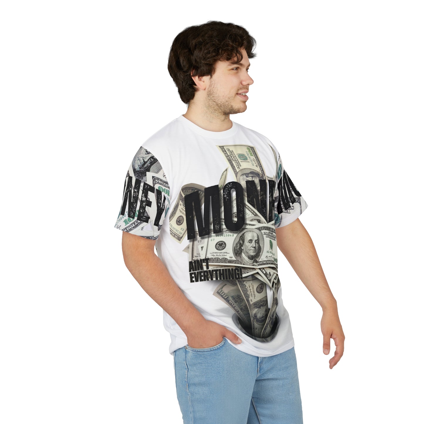 Money Graphic Unisex Tee - Unique Style for Hustlers