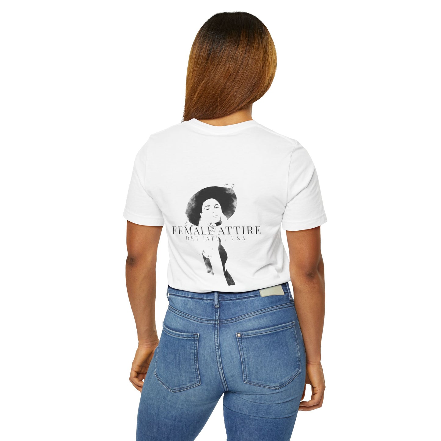 Empowering Female Art Graphic Unisex Jersey T-Shirt