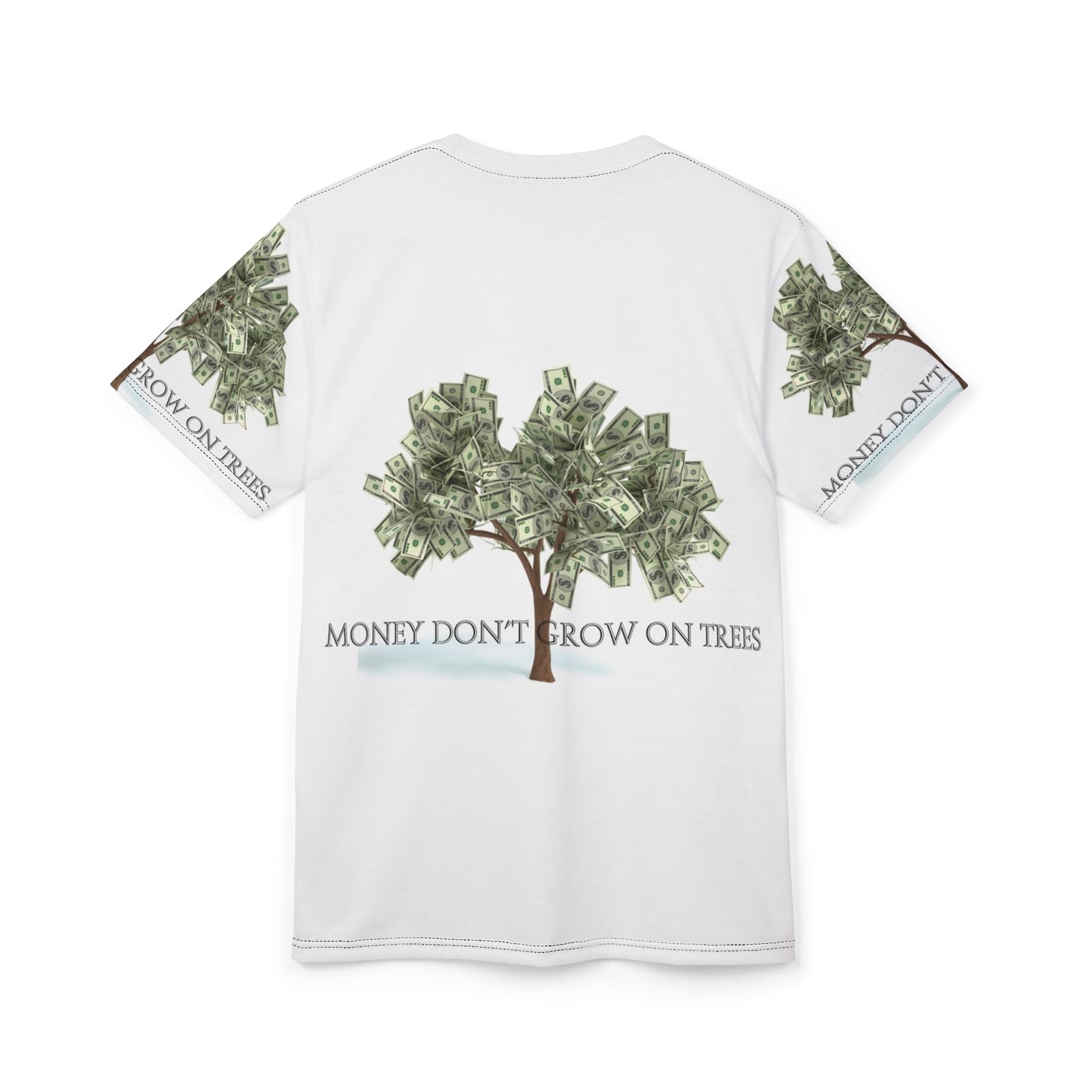 Money Don't Grow on Trees Unisex Tee - Fun & Playful Graphic T-Shirt