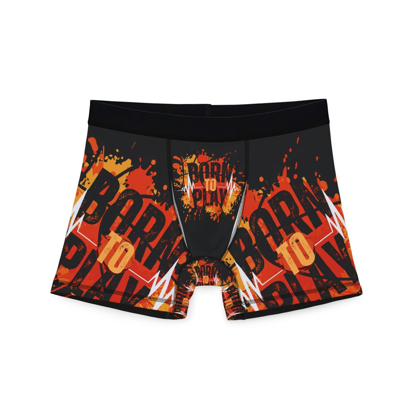 Born to Play Men's Boxers - Vibrant Athletic Underwear for Comfort & Style