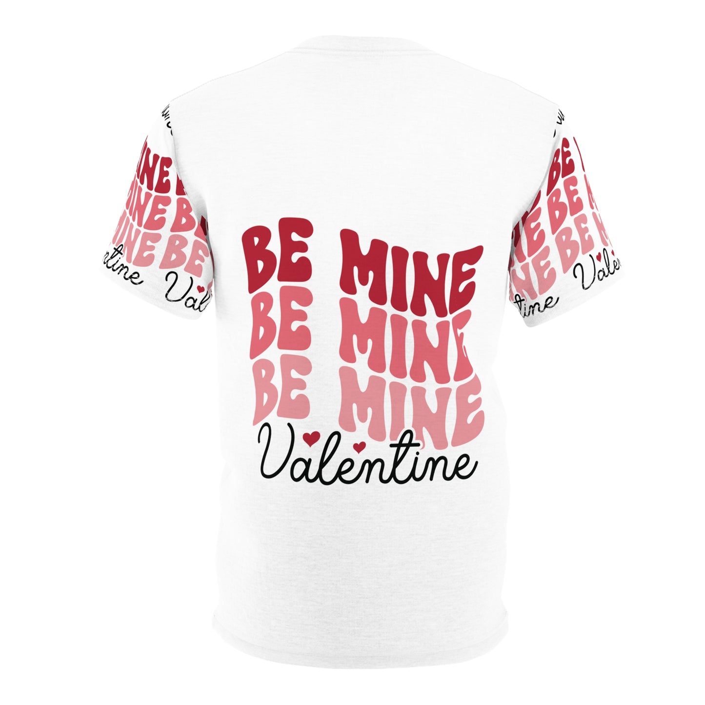 Be Mine Valentine Unisex Cut & Sew Tee (AOP)