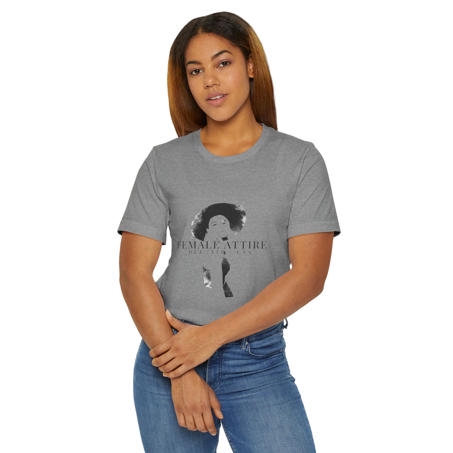 Empowering Female Art Graphic Unisex Jersey T-Shirt