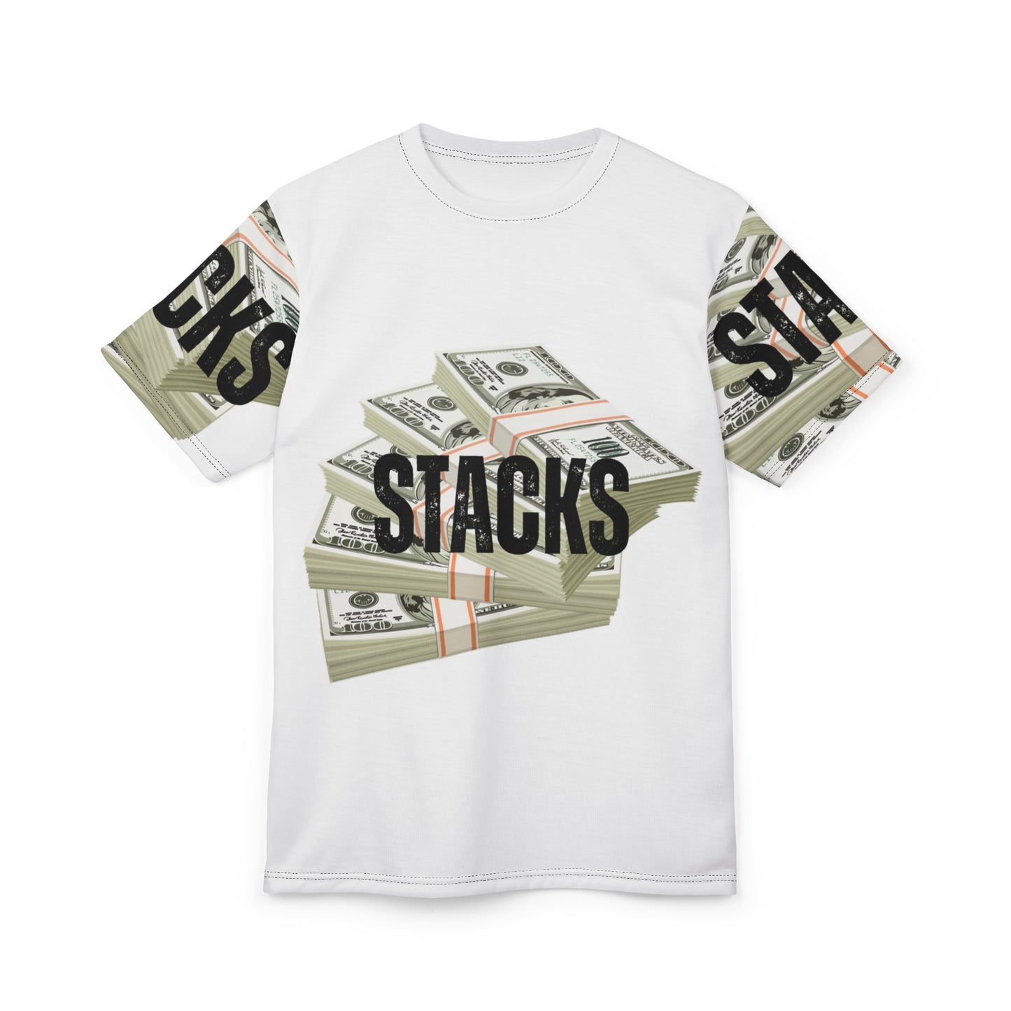 Money Stacks Unisex Tee - Bold Graphic T-Shirt for Hustlers