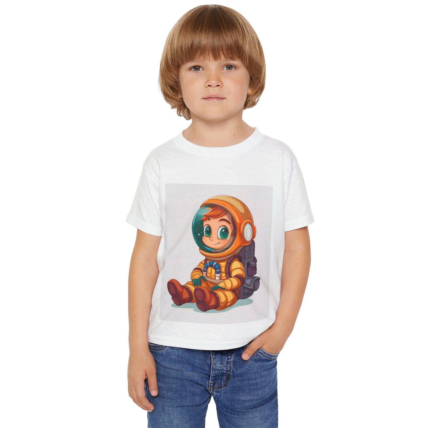 Cute Astronaut Toddler T-Shirt - Heavy Cotton™ Adventure Wear