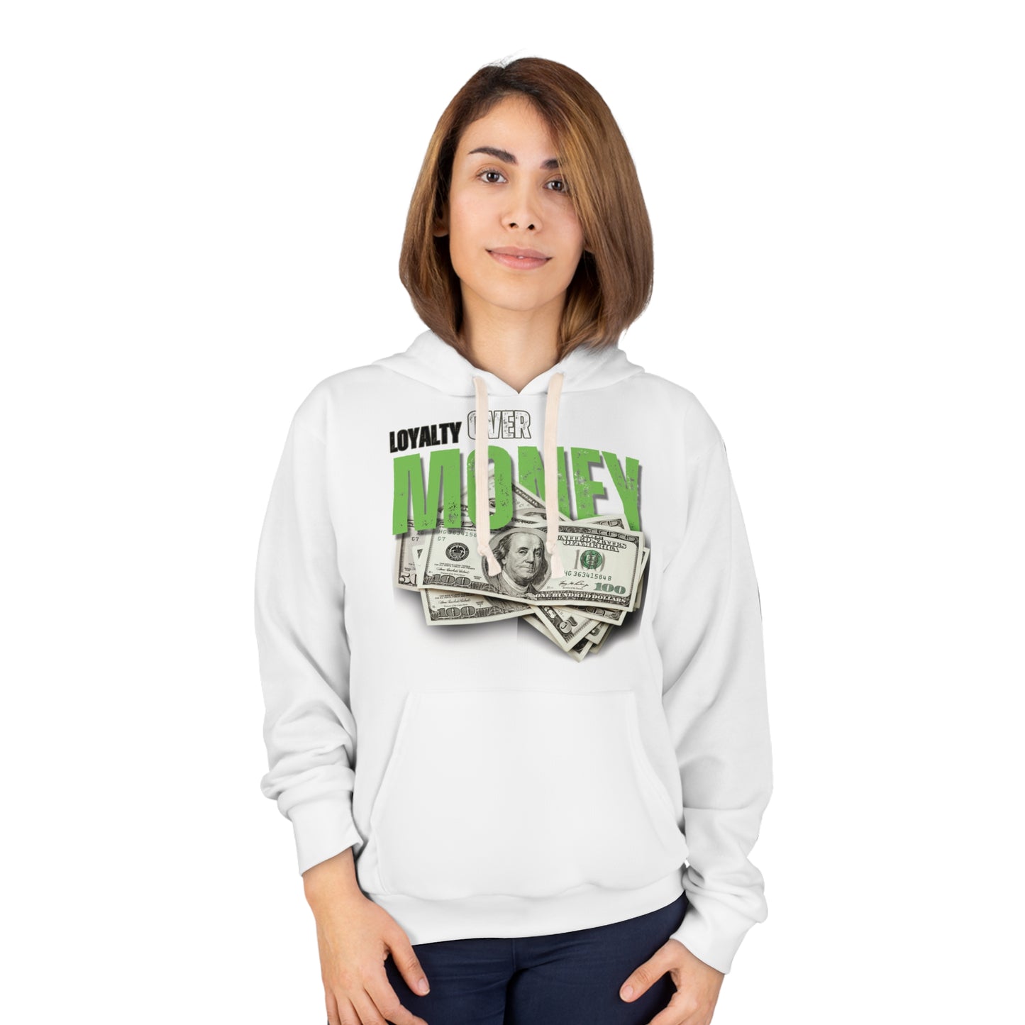 Loyalty Over Money Unisex Pullover Hoodie - Stylish Streetwear for Trendsetters