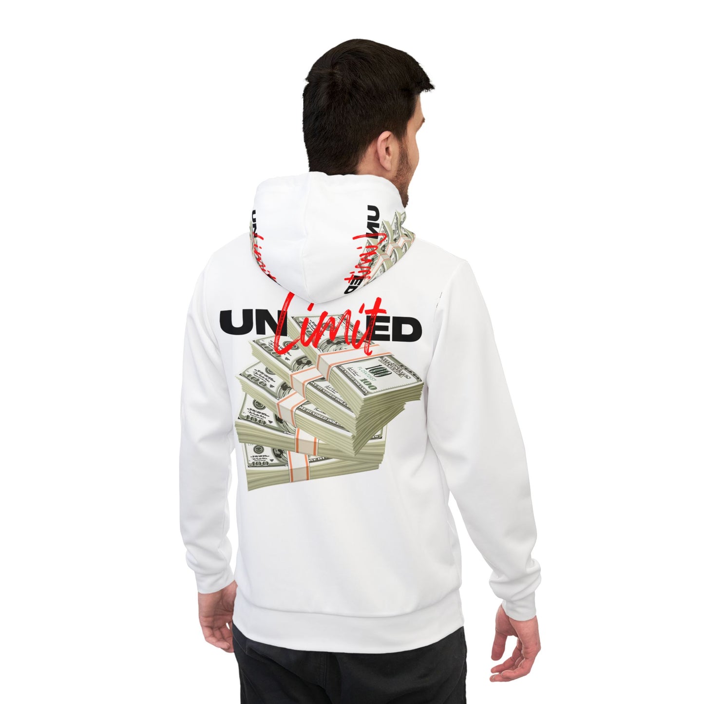 Unlimited Wealth Athletic Hoodie - Motivational Streetwear