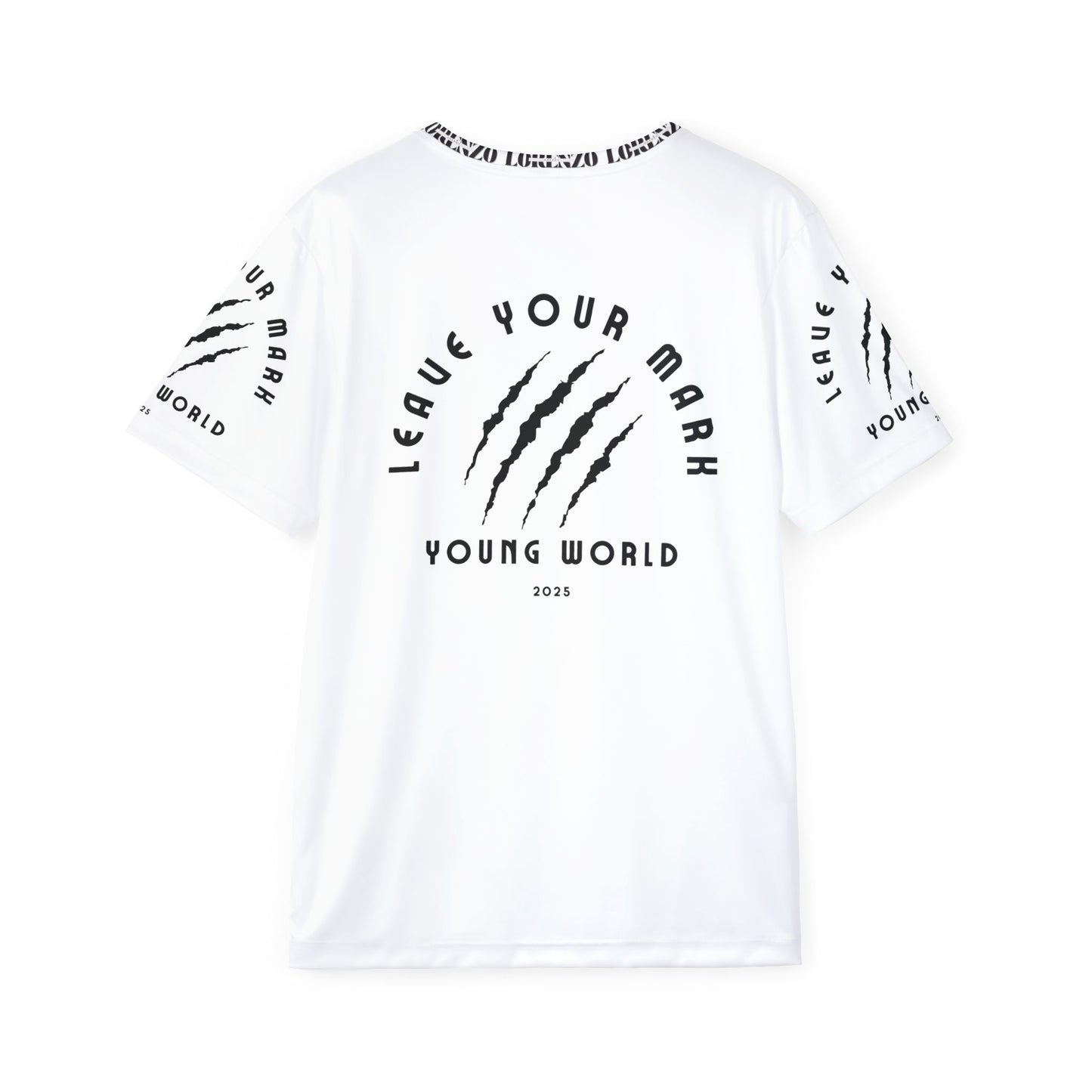 Men's Sports Jersey - Leave Your Mark Design for Young World 2025