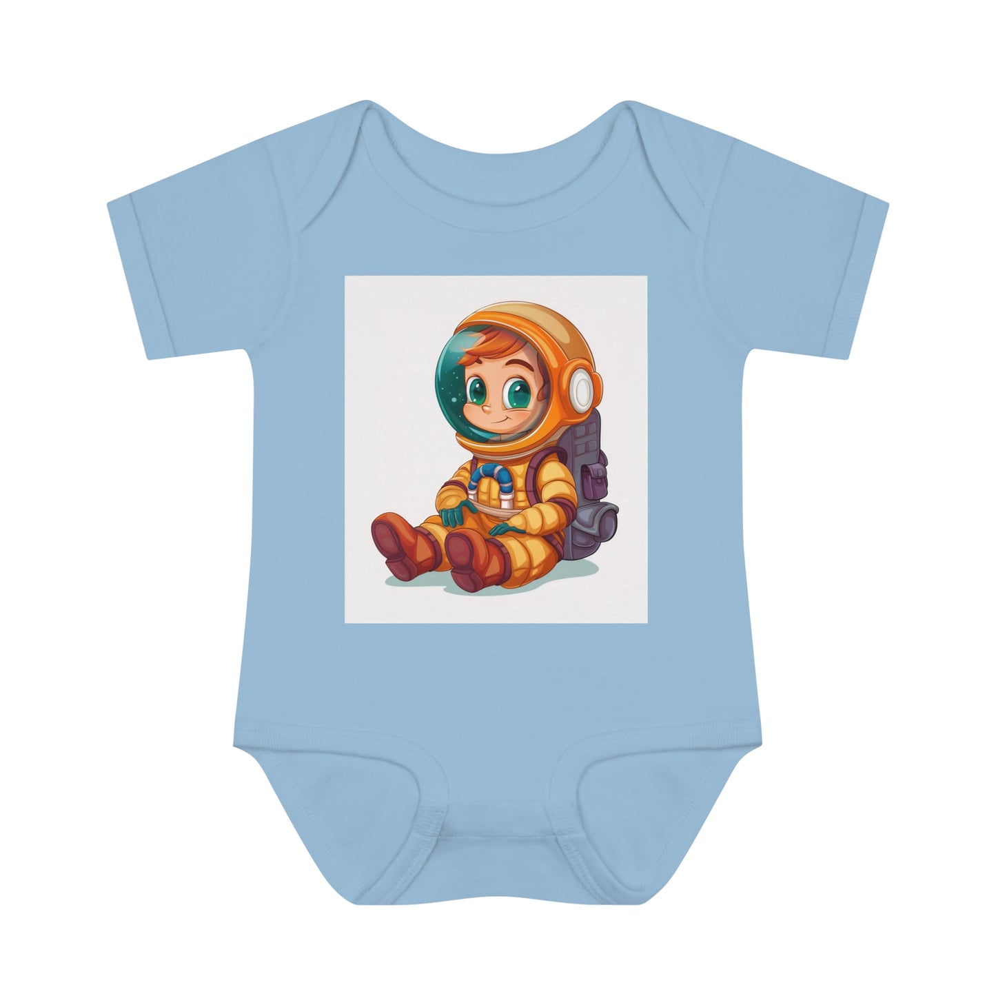 Cute Astronaut Baby Bodysuit - Adorable Infant Space Outfit for Newborns