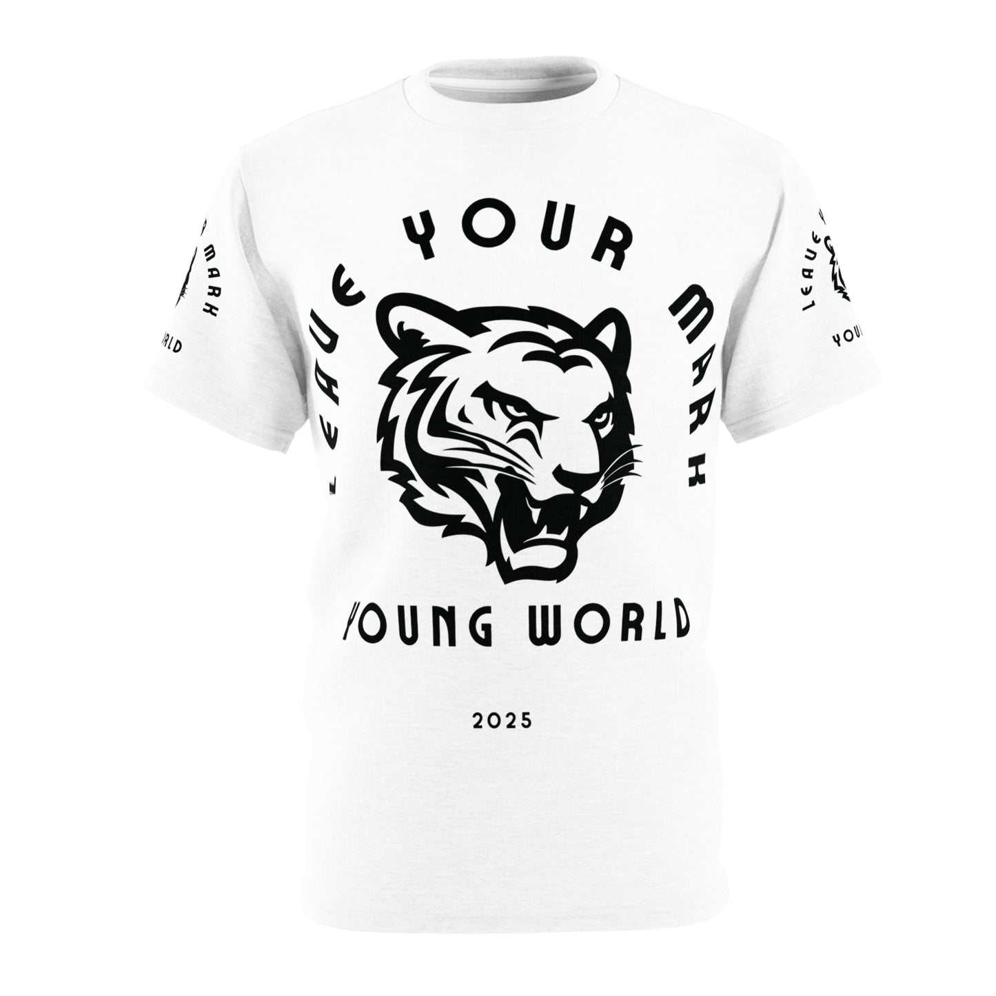 Youth Empowerment Tee - Leave Your Mark Tiger Design