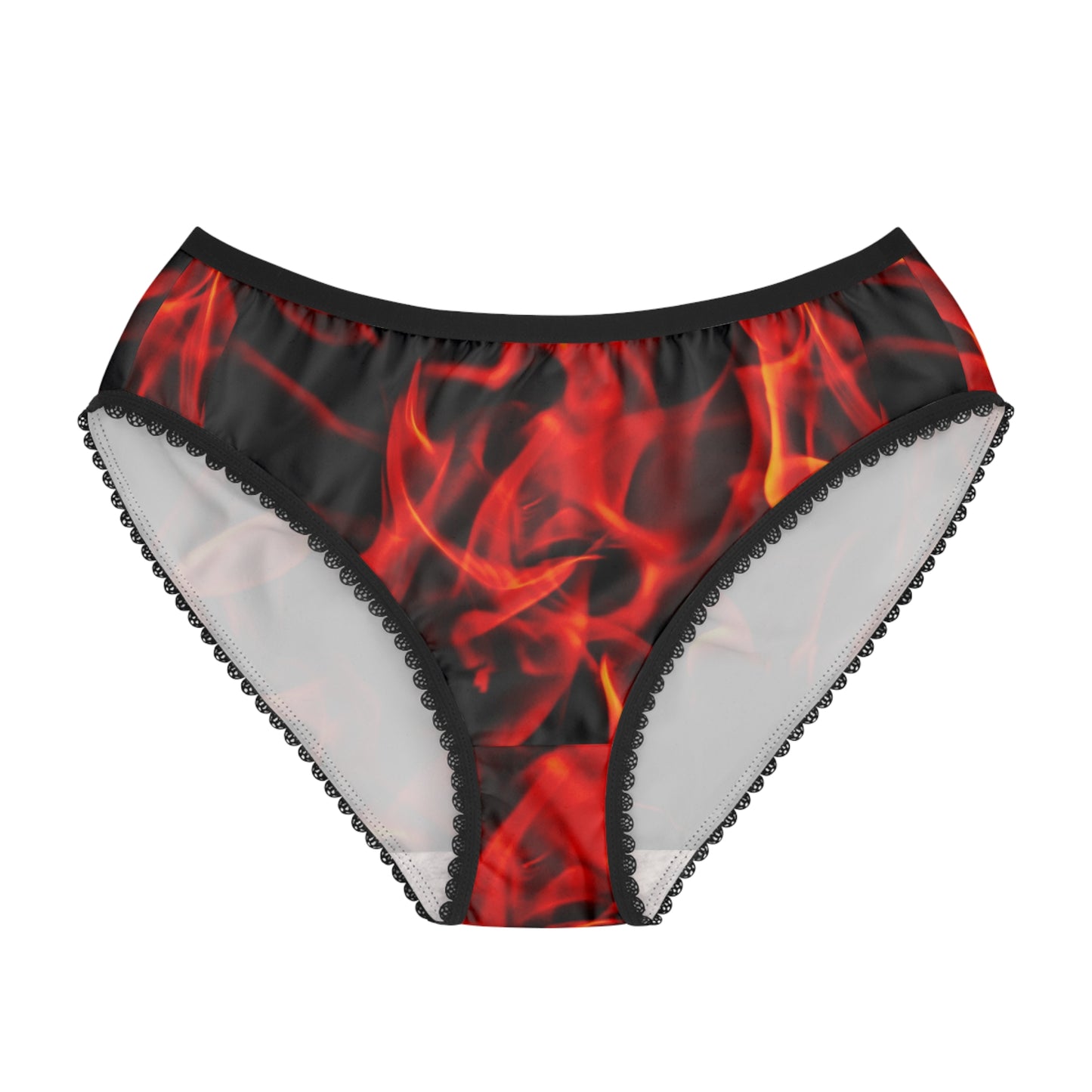 Fiery Graphic Women's Briefs - Bold Comfort & Style