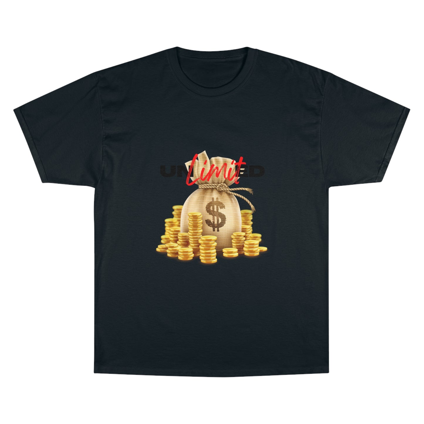 Unlimited Wealth Champion T-Shirt - Casual Gift for Money Lovers