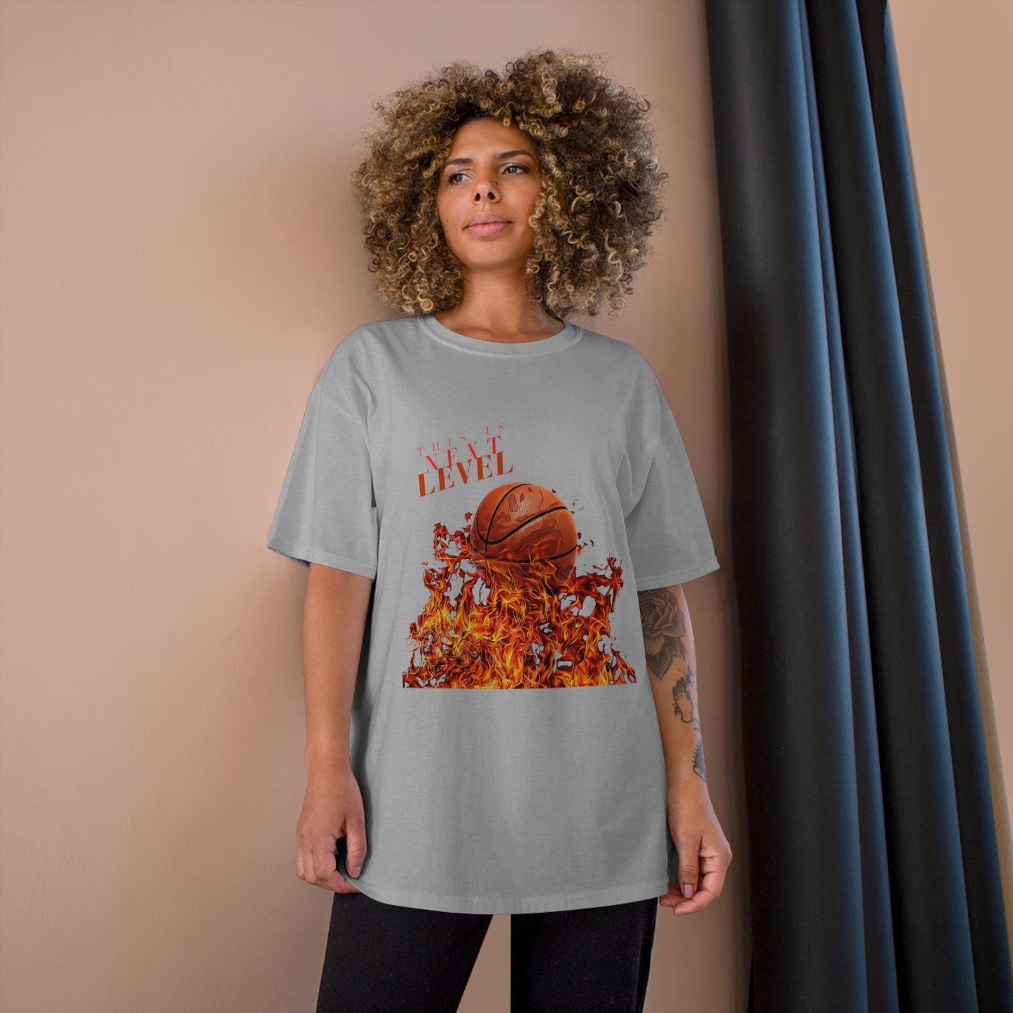 This Is The Next Level Basketball T-Shirt | Champion Graphic Tee for Sports Enthusiasts