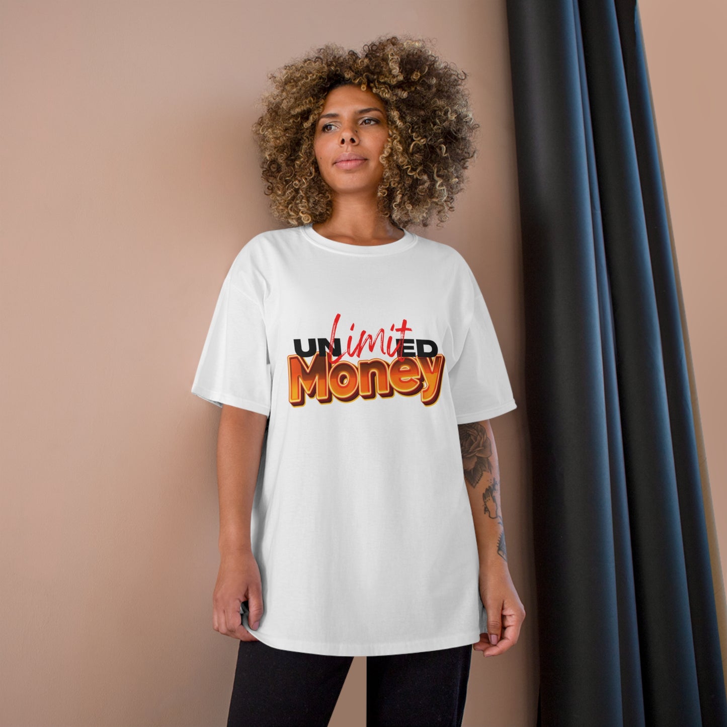 Champion T-Shirt - Unlimited Money Graphic Tee for Trendsetters