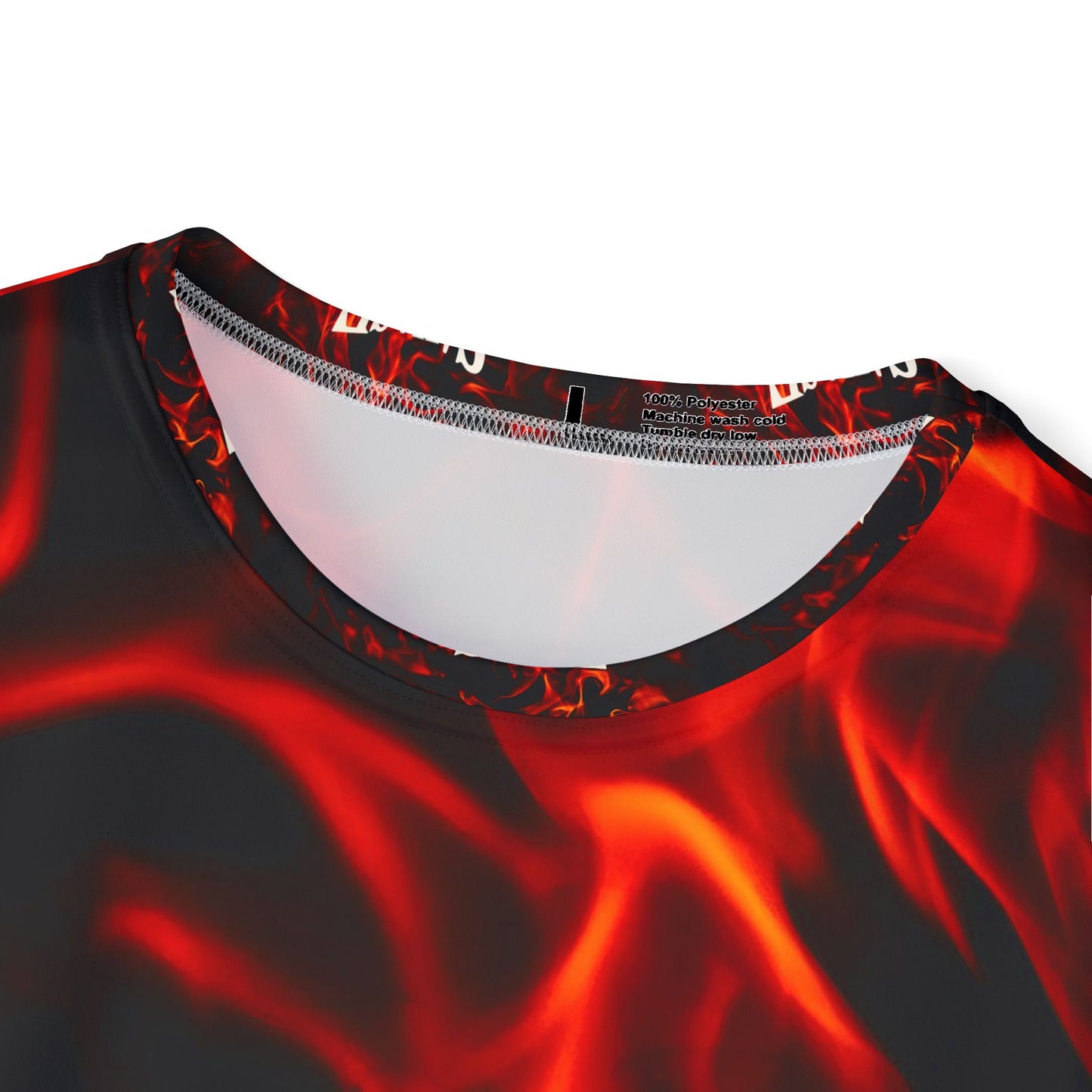 Savage Flames Men's Sports Jersey - Bold Graphic Tee for Athletes and Casual Wear