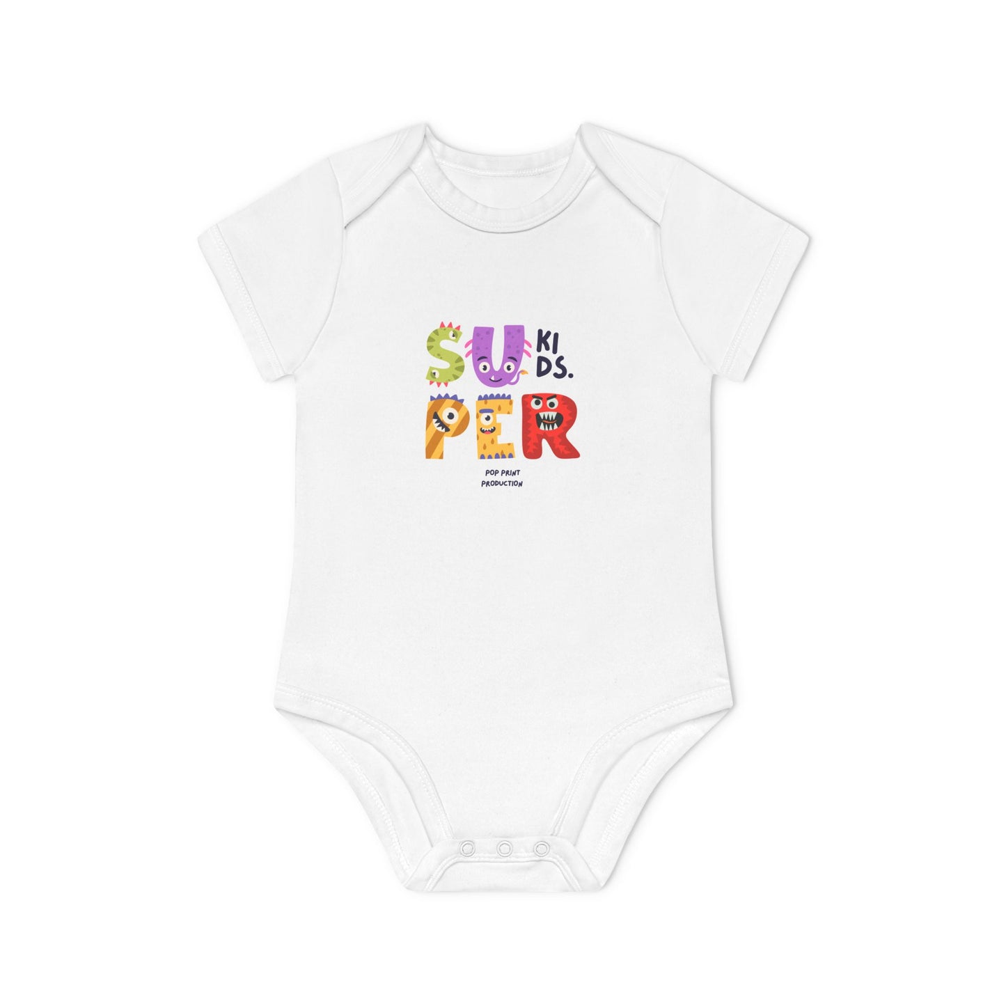 Super Fun Organic Baby Bodysuit - Perfect for Playtime and Gifts