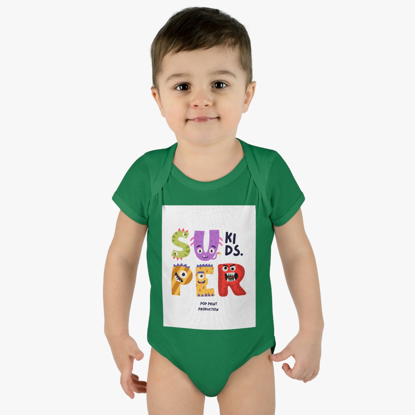 Super Kids Funky Infant Bodysuit - Adorable Baby Apparel