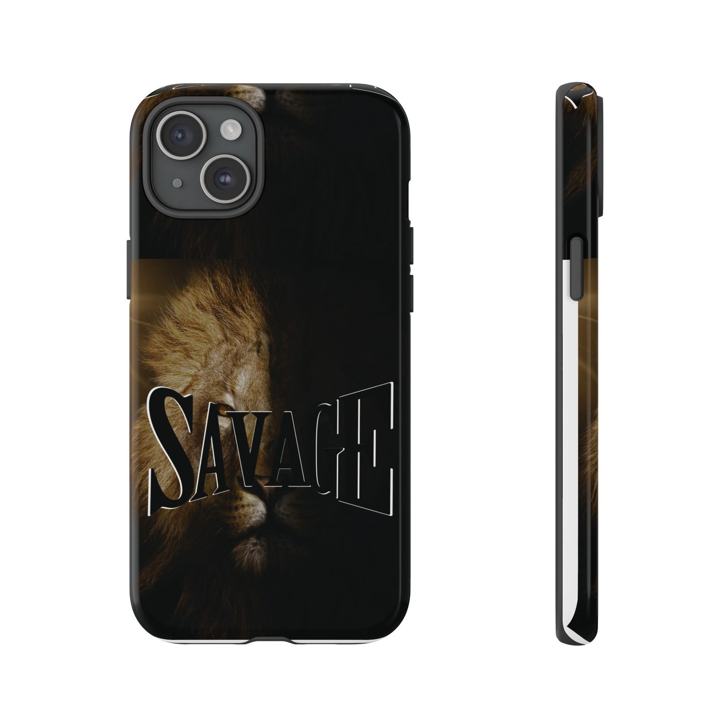 Savage Lion Phone Case - Tough & Stylish Protection