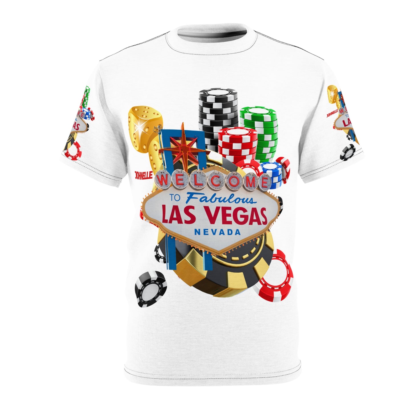 Vegas Vibes Unisex Cut & Sew Tee - Welcome to Fabulous Las Vegas Design