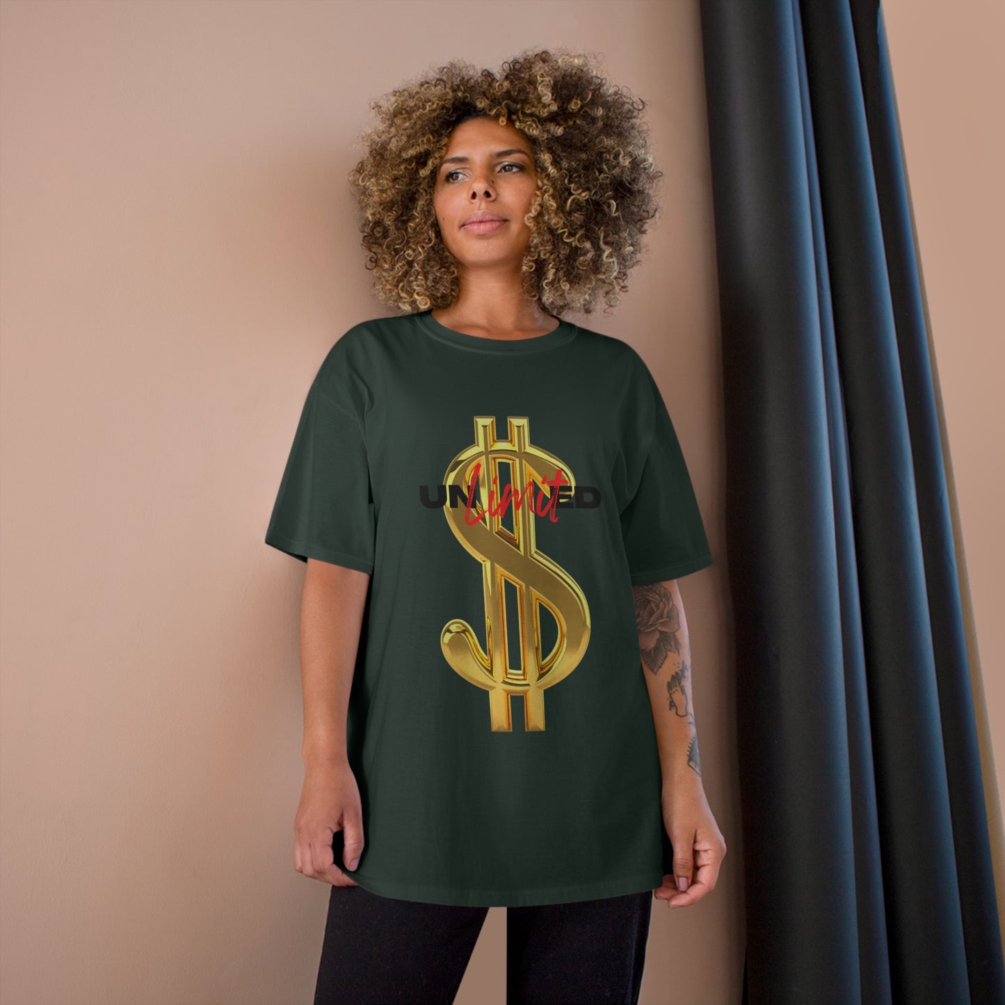 Unlimited Money Champion T-Shirt - Trendy Casual Wear for Hustlers