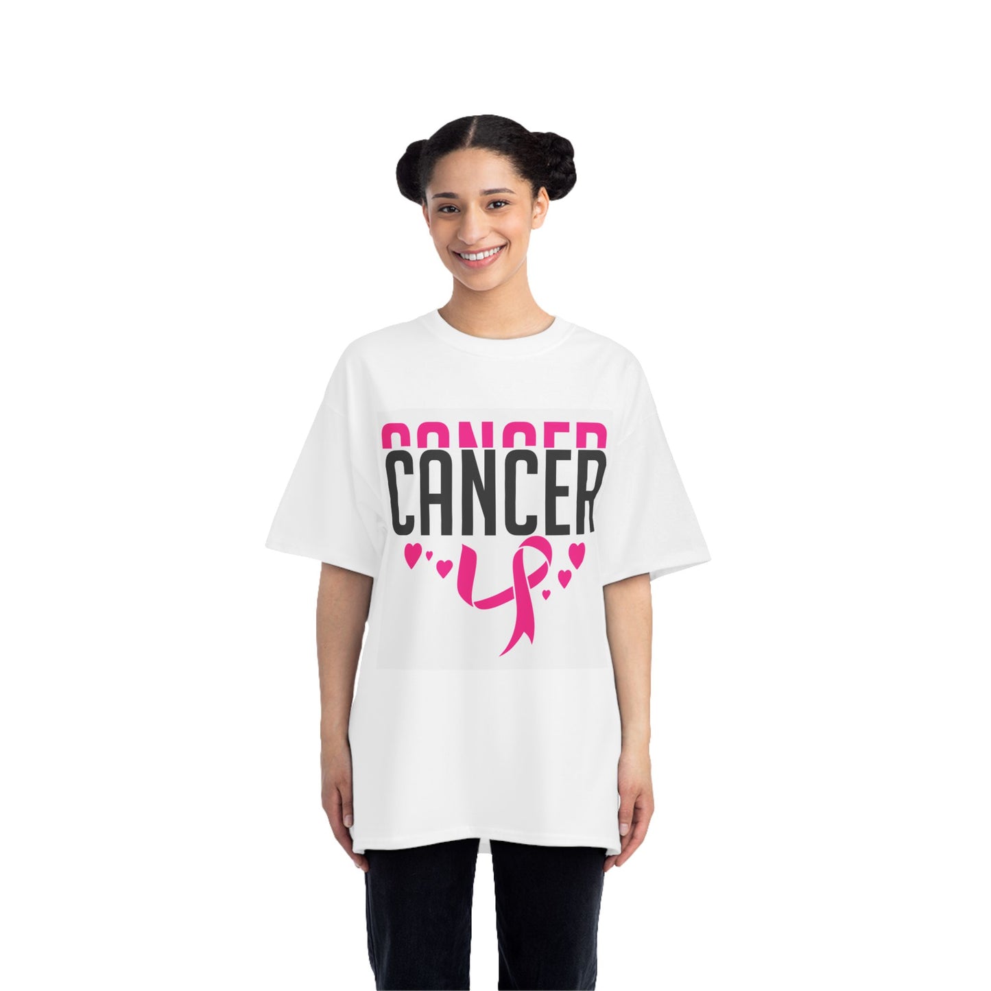 Cancer Awareness Short-Sleeve T-Shirt - Support and Love