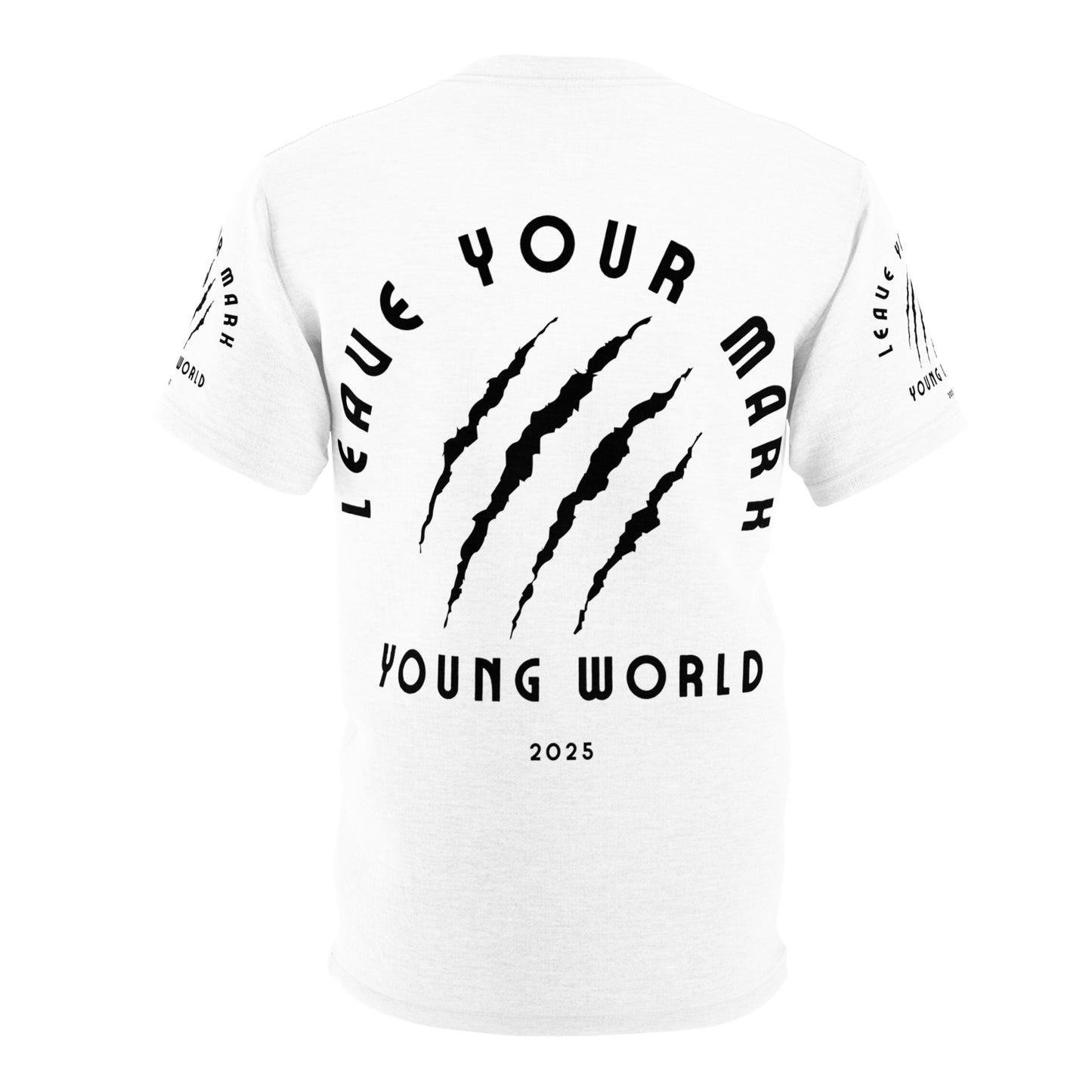 Leave Your Mark Unisex Cut & Sew Tee - Stylish Trendy Graphic Tee for Young Adults