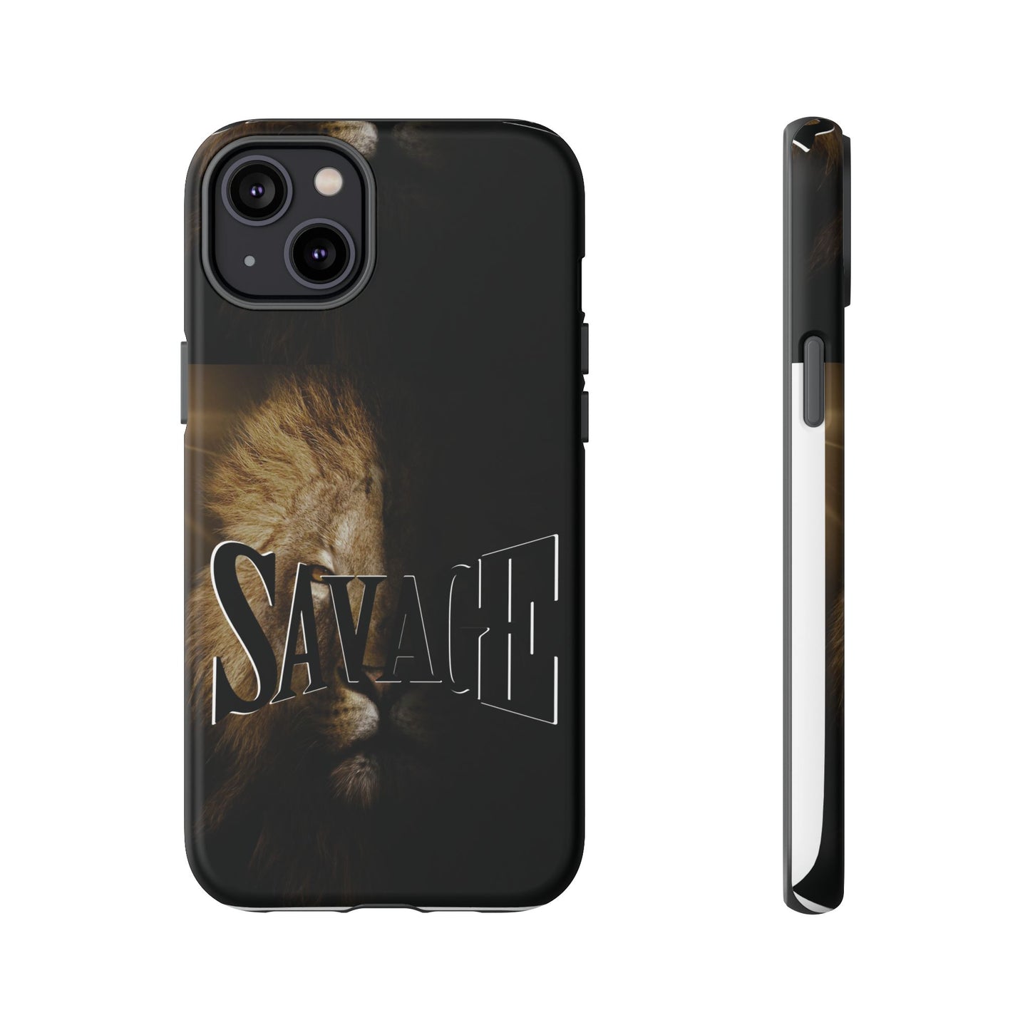 Savage Lion Phone Case - Tough & Stylish Protection