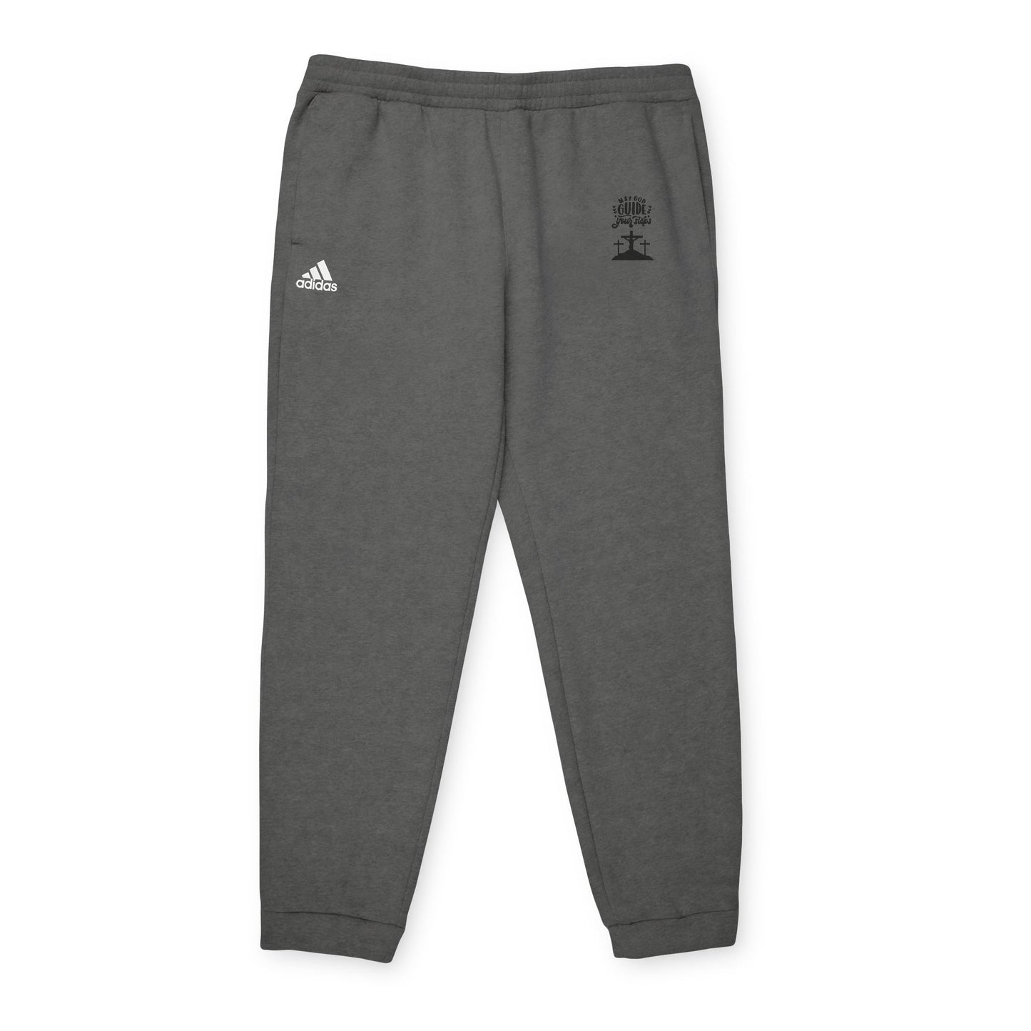 adidas Unisex Fleece Joggers Faith Print