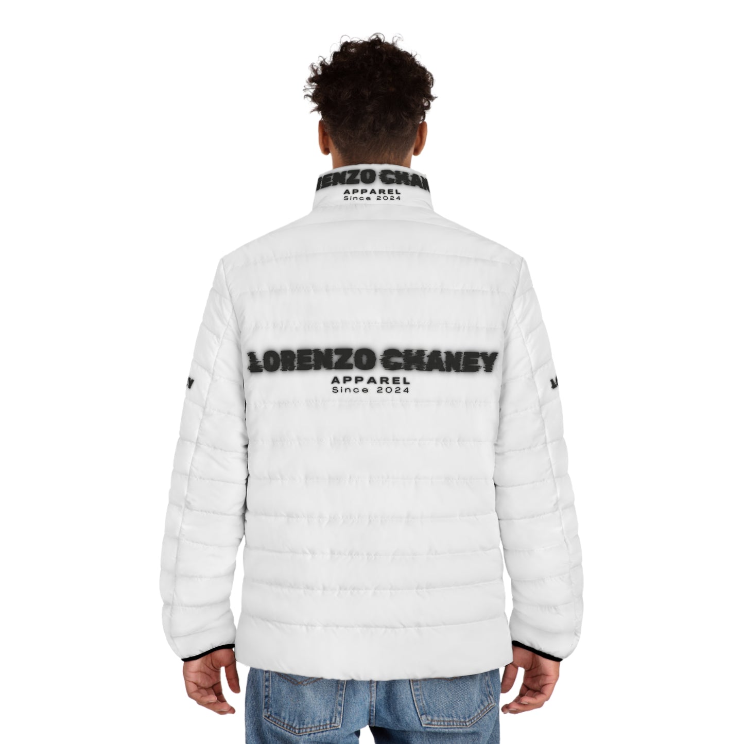 Men's Puffer Jacket - Stylish Winter Wear with Lorenzo Chaney Design